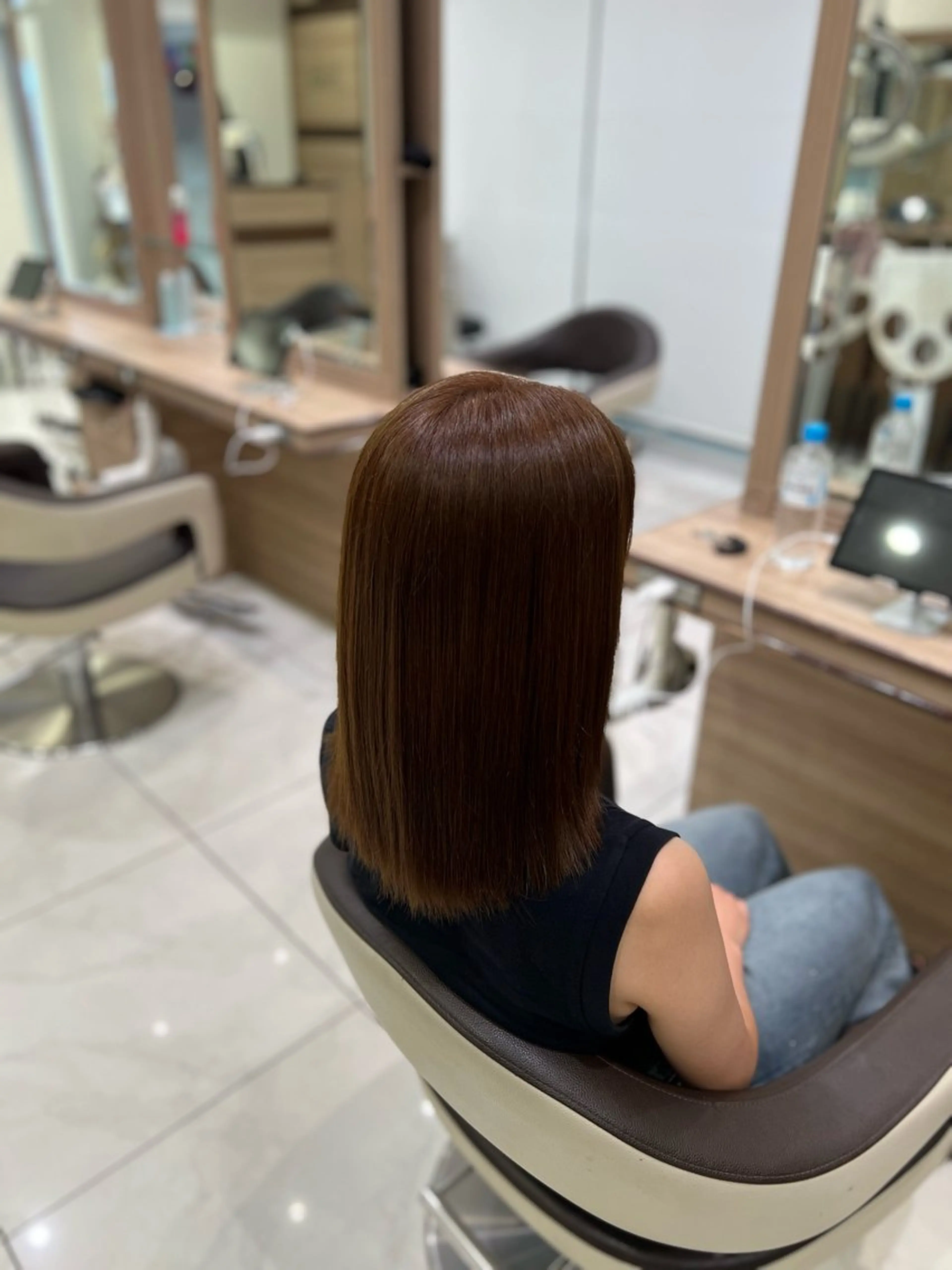 カラー ✨髪質改善カラー 佐藤怜央✨のヘアスタイル