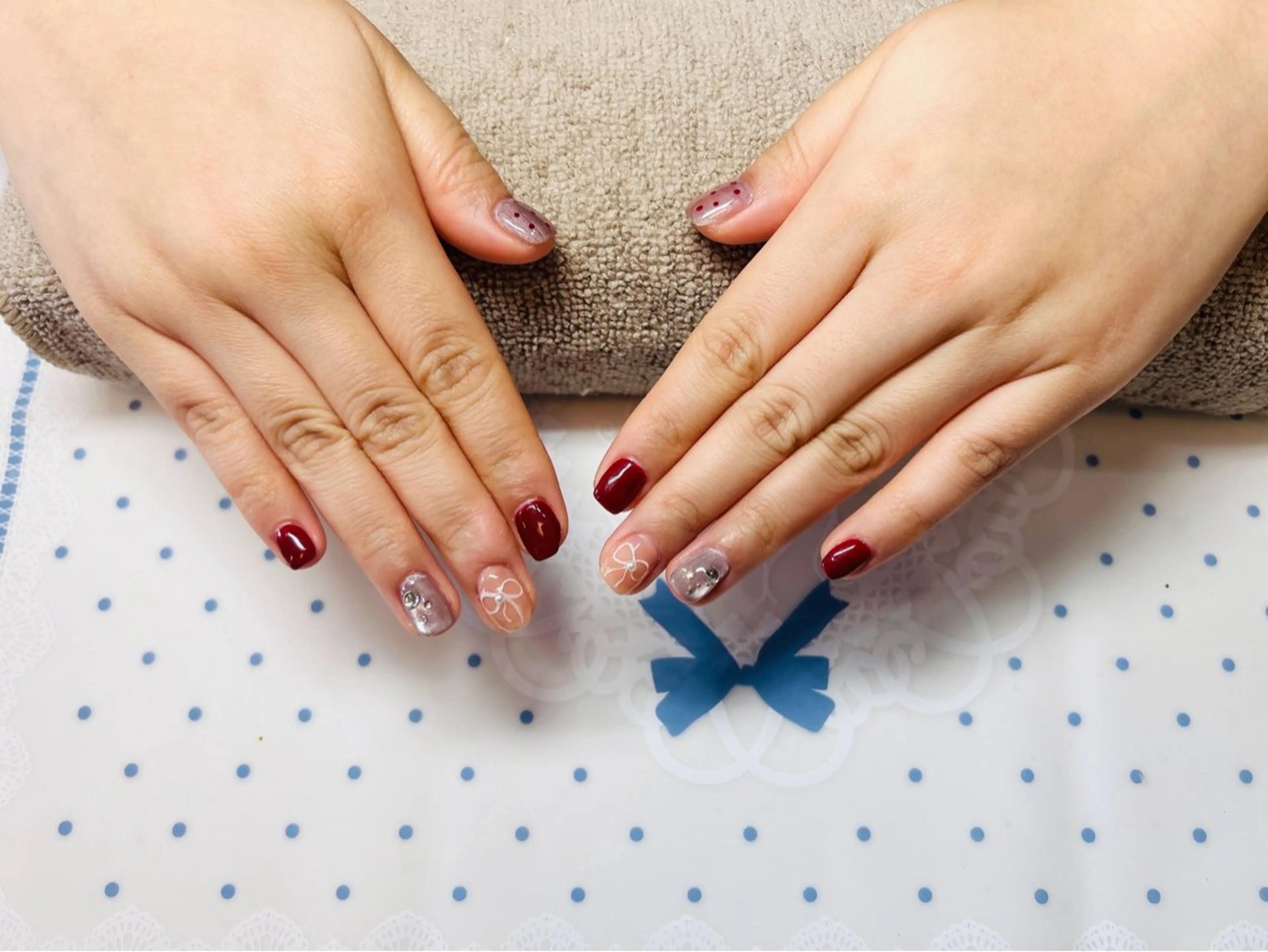 ネイル キューティプティ池袋東口店所属・🍒✨萌 萌✨🍒のネイルデザイン