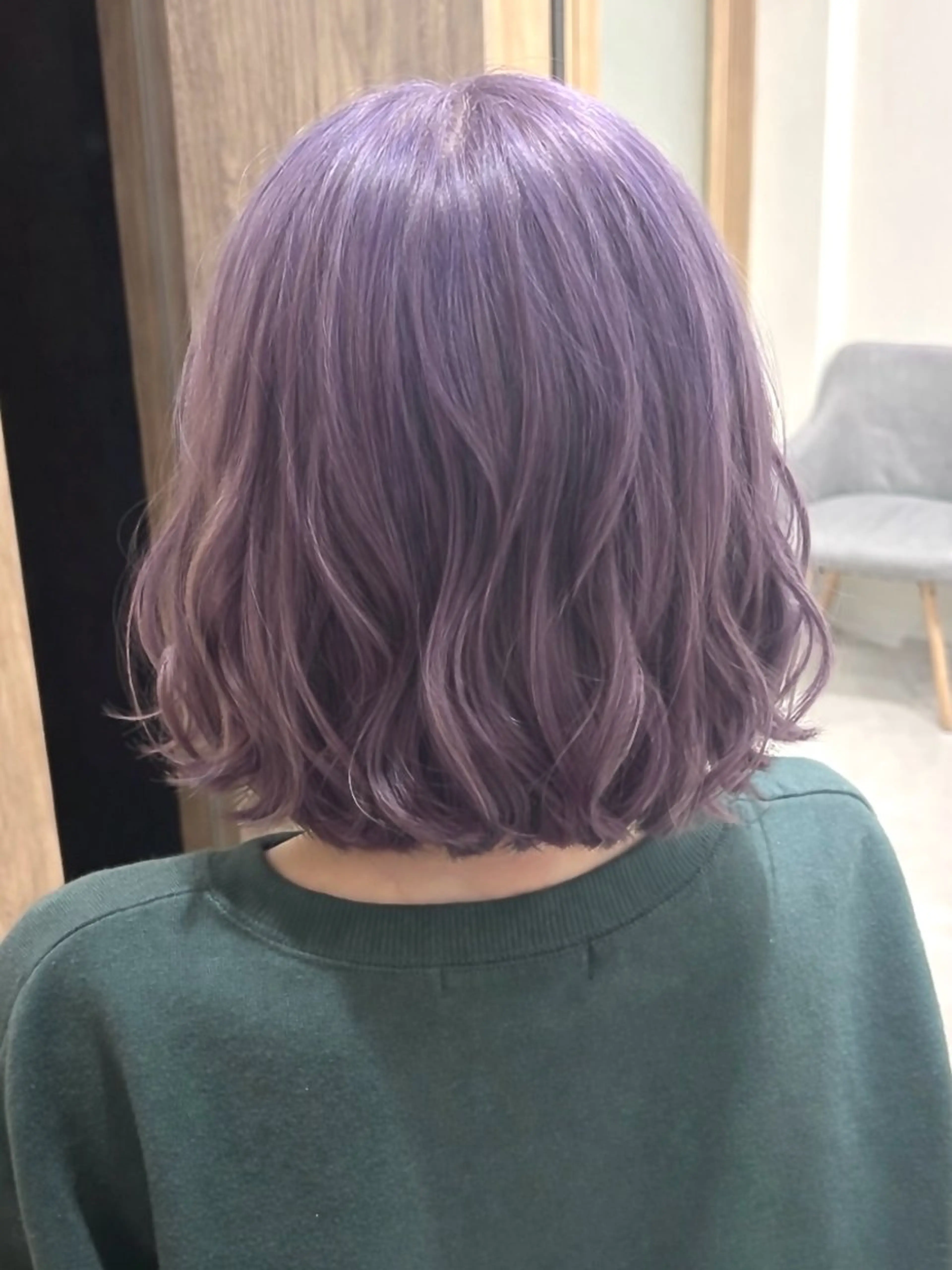 カラー DEVICE by TrueCreation所属・♡韓国ハイトーンモテ カラー🧡ᩚMIKUのヘアスタイル