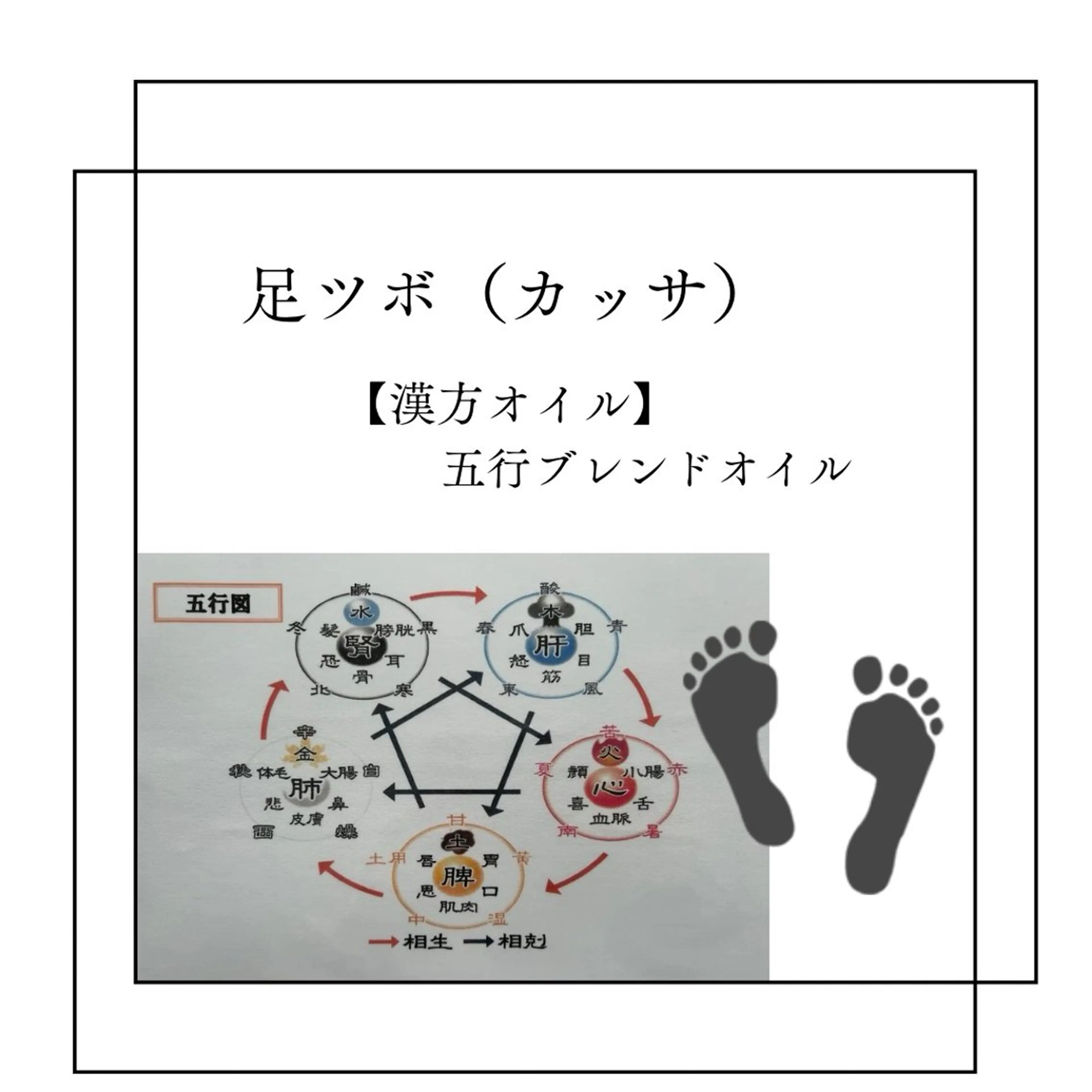 足ツボ（カッサ）＋耳マッサージの写真