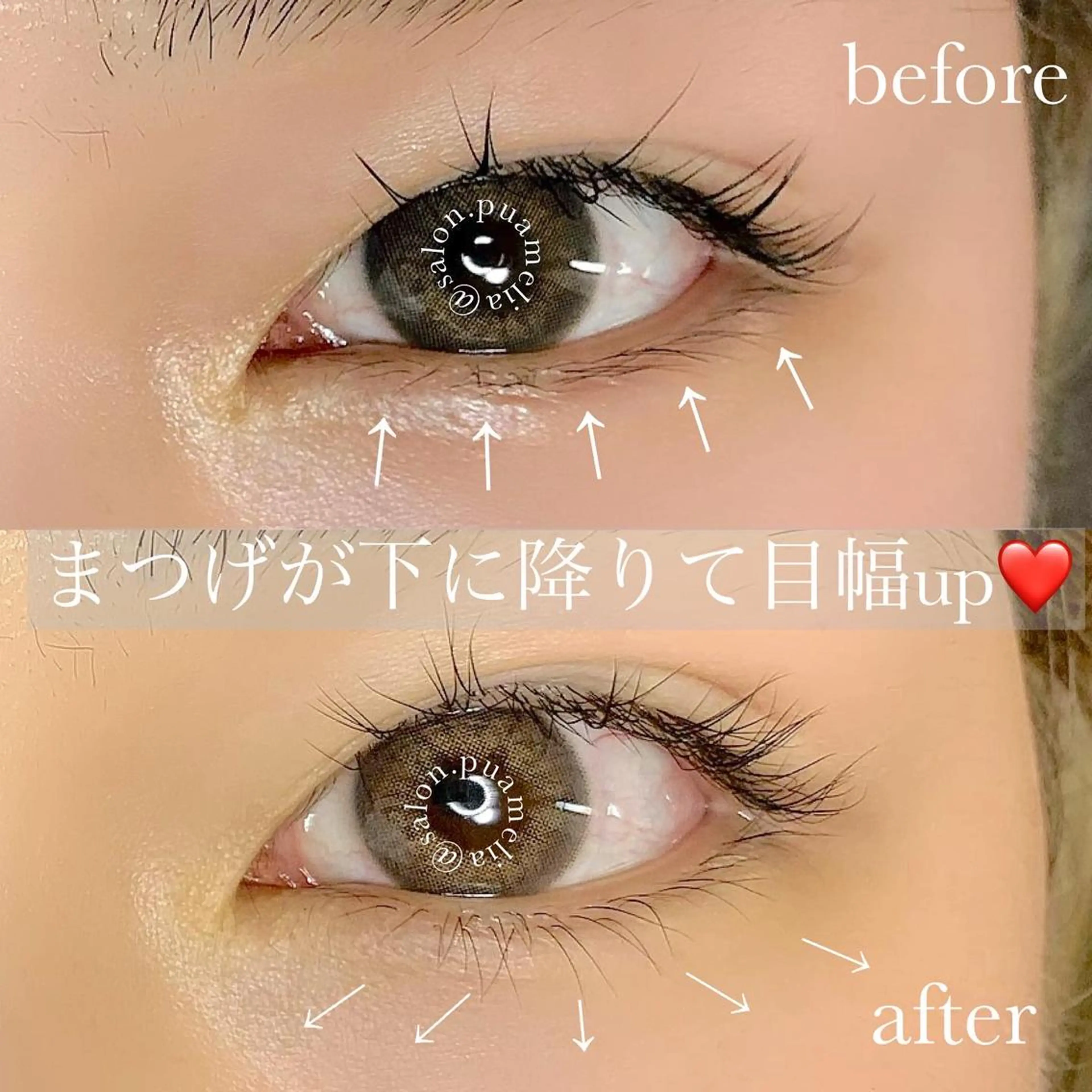 マツエク・マツパ Pua Meliaのマツエク・マツパデザイン