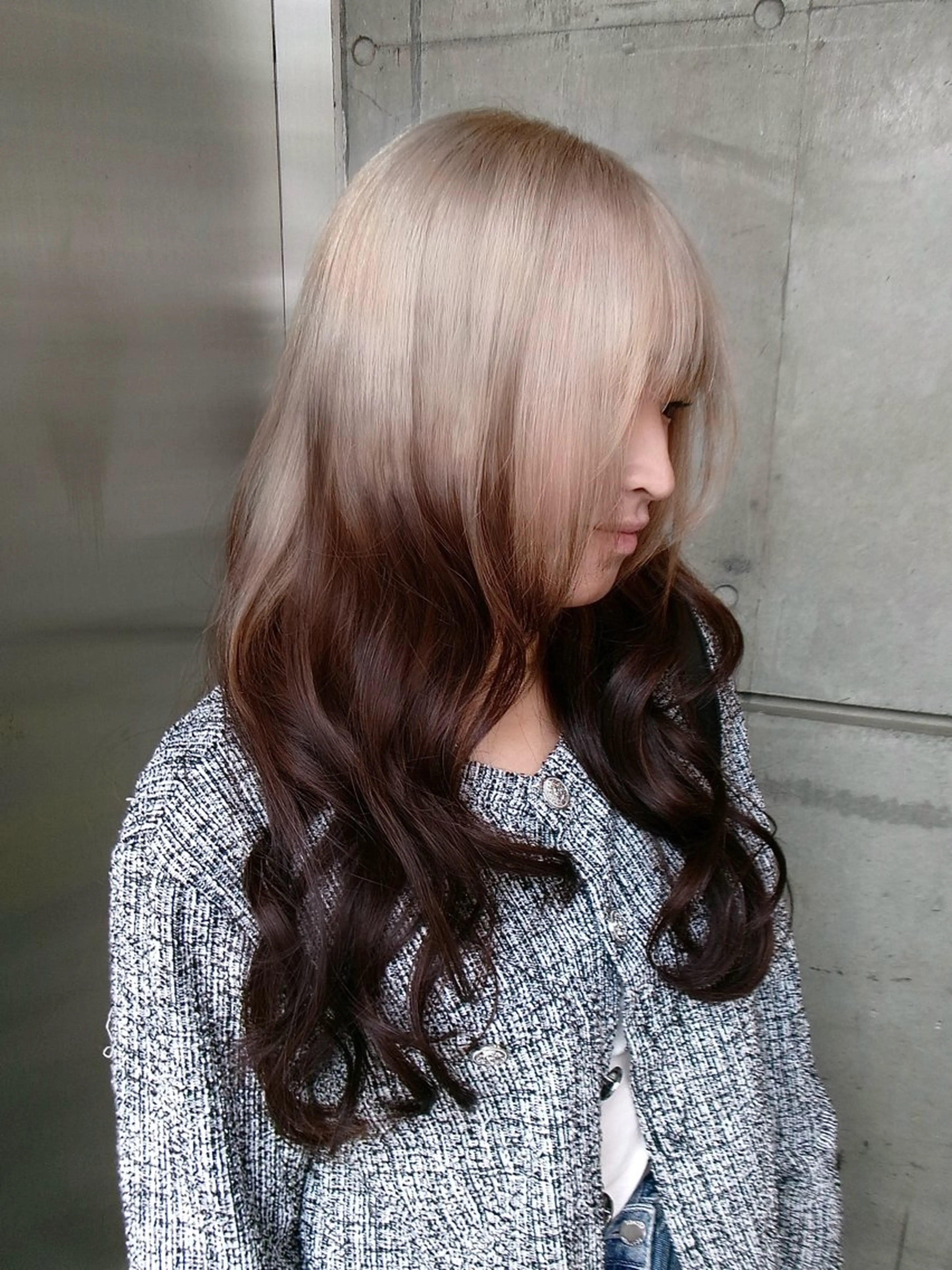 セミロング カラー 似合わせ SHOYAのヘアスタイル