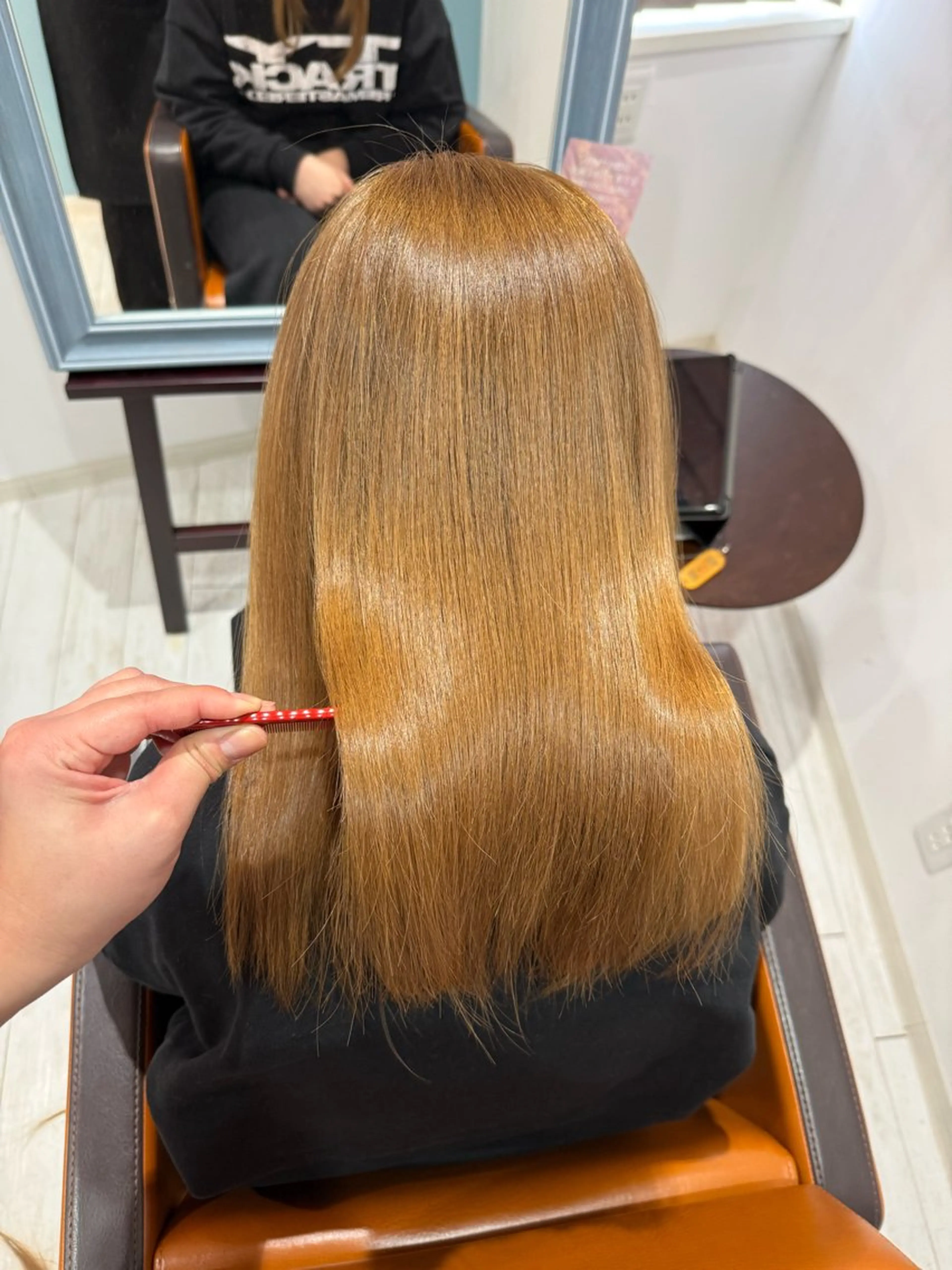 セミロング カット トリートメント 🍊髪質改善🍊縮毛 矯正🍊濱野紗奈🍊のヘアスタイル