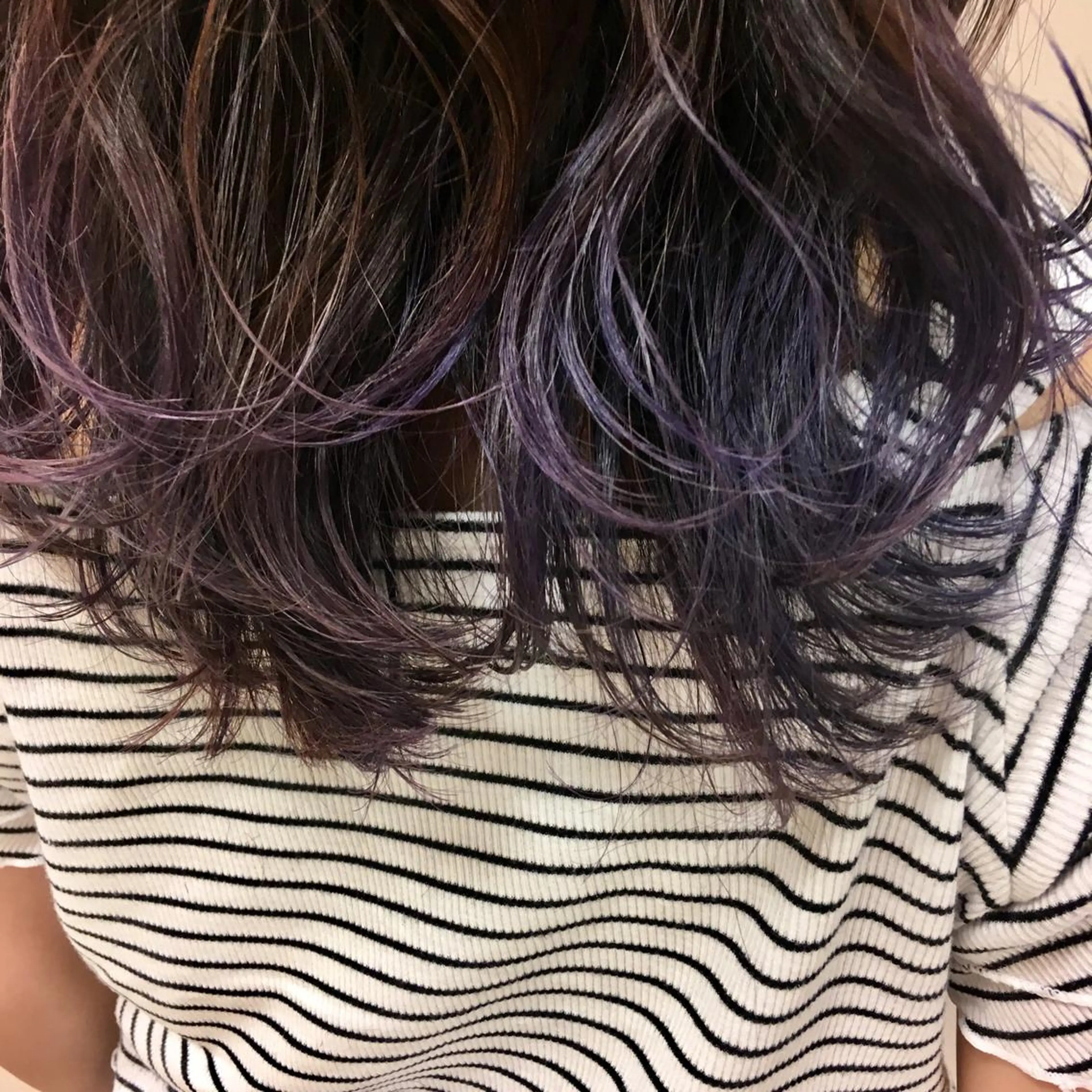 セミロング カラー ヘアアレンジ ヘアカラー トリートメント 【Sweep】おじま のぞみのヘアスタイル