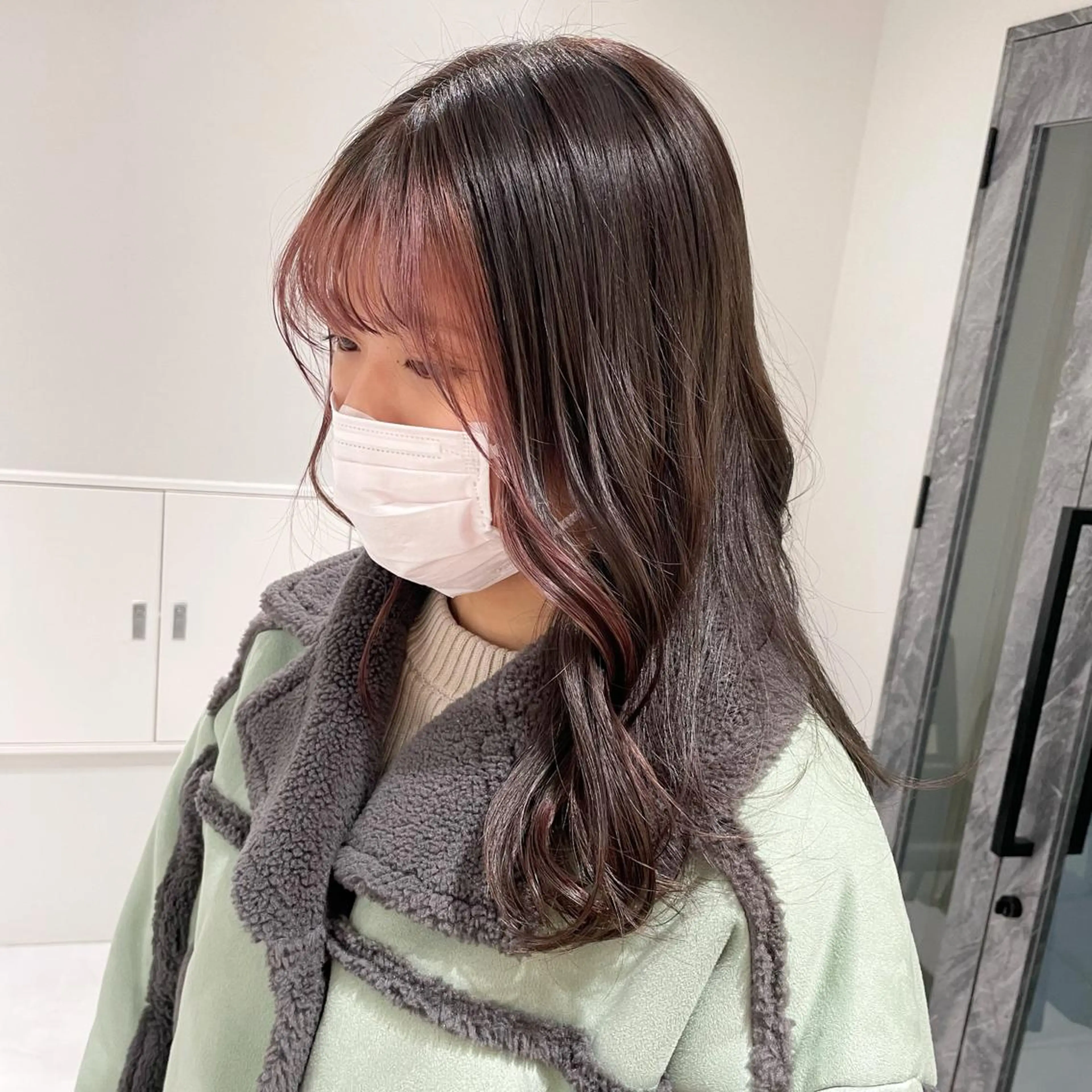 セミロング カラー ヘアカラー piLLon/ RYUKAのヘアスタイル