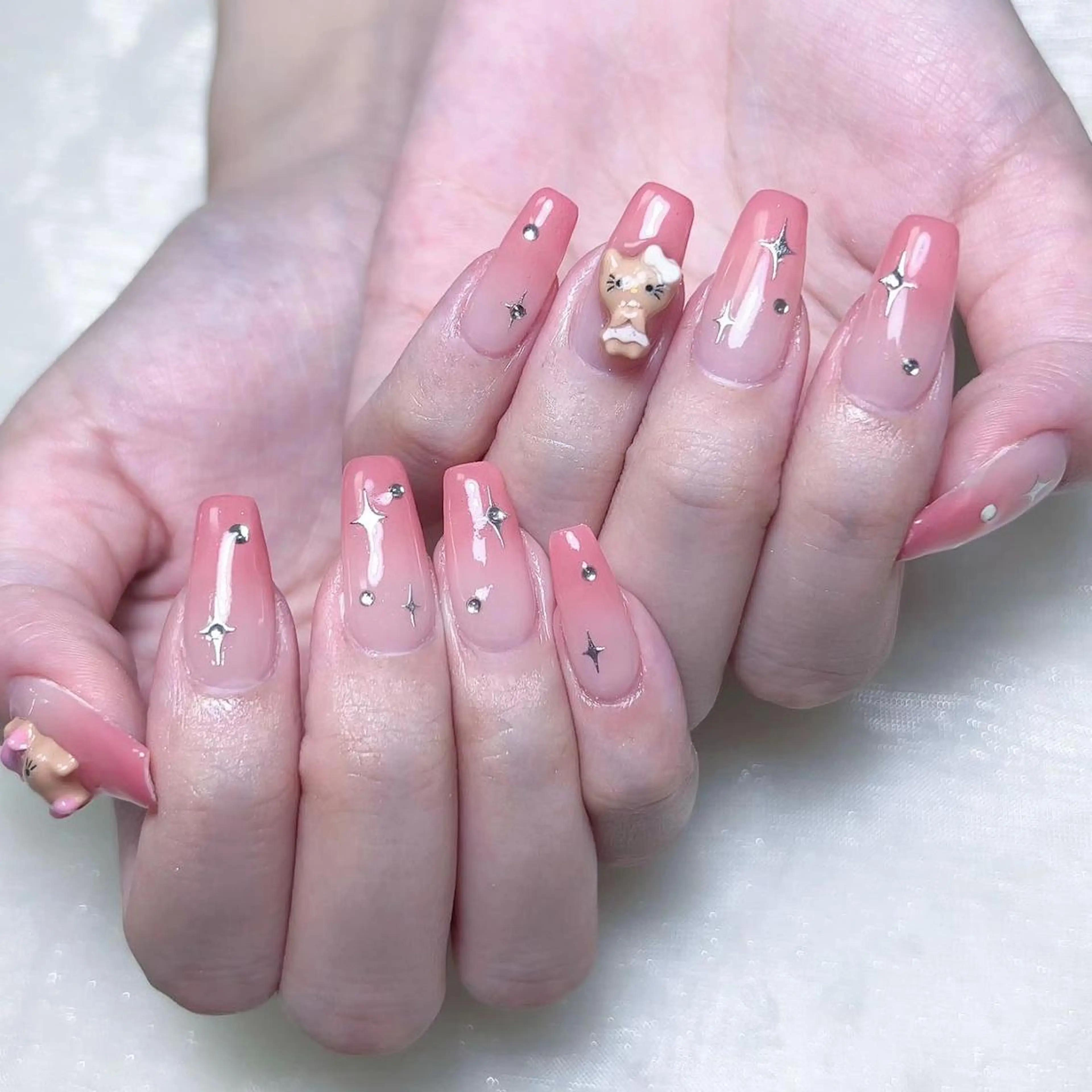 メンズ ネイル 持ち込み ハンドネイル NAILサロン 木にいるのネイルデザイン