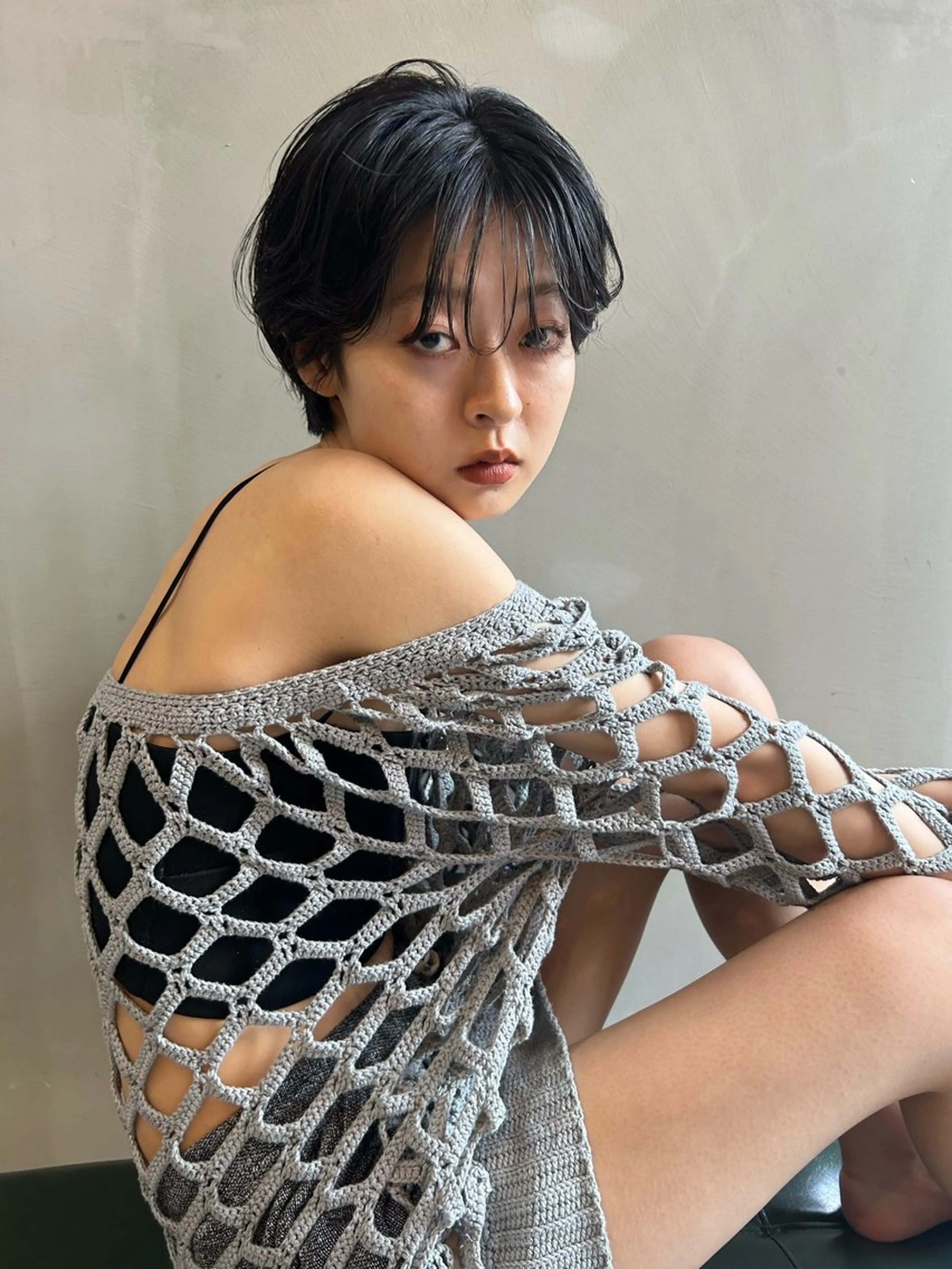 ショート カット トリートメント ショート/ボブ/ 心斎橋/宮脇美奈のヘアスタイル