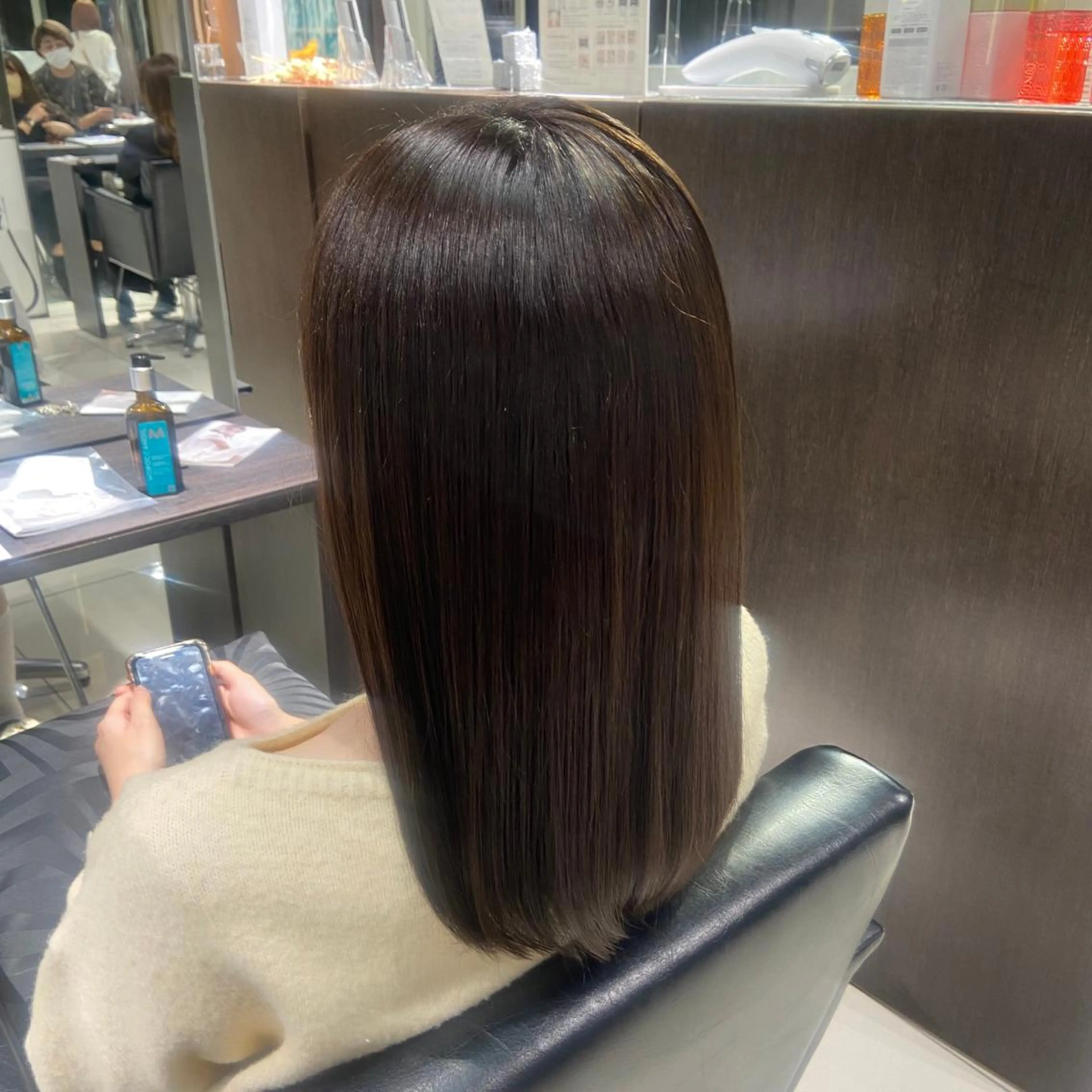ミディアム SALOWIN渋谷caldo店B1所属・岐津公太 メンズ縮毛矯正のプロのヘアスタイル