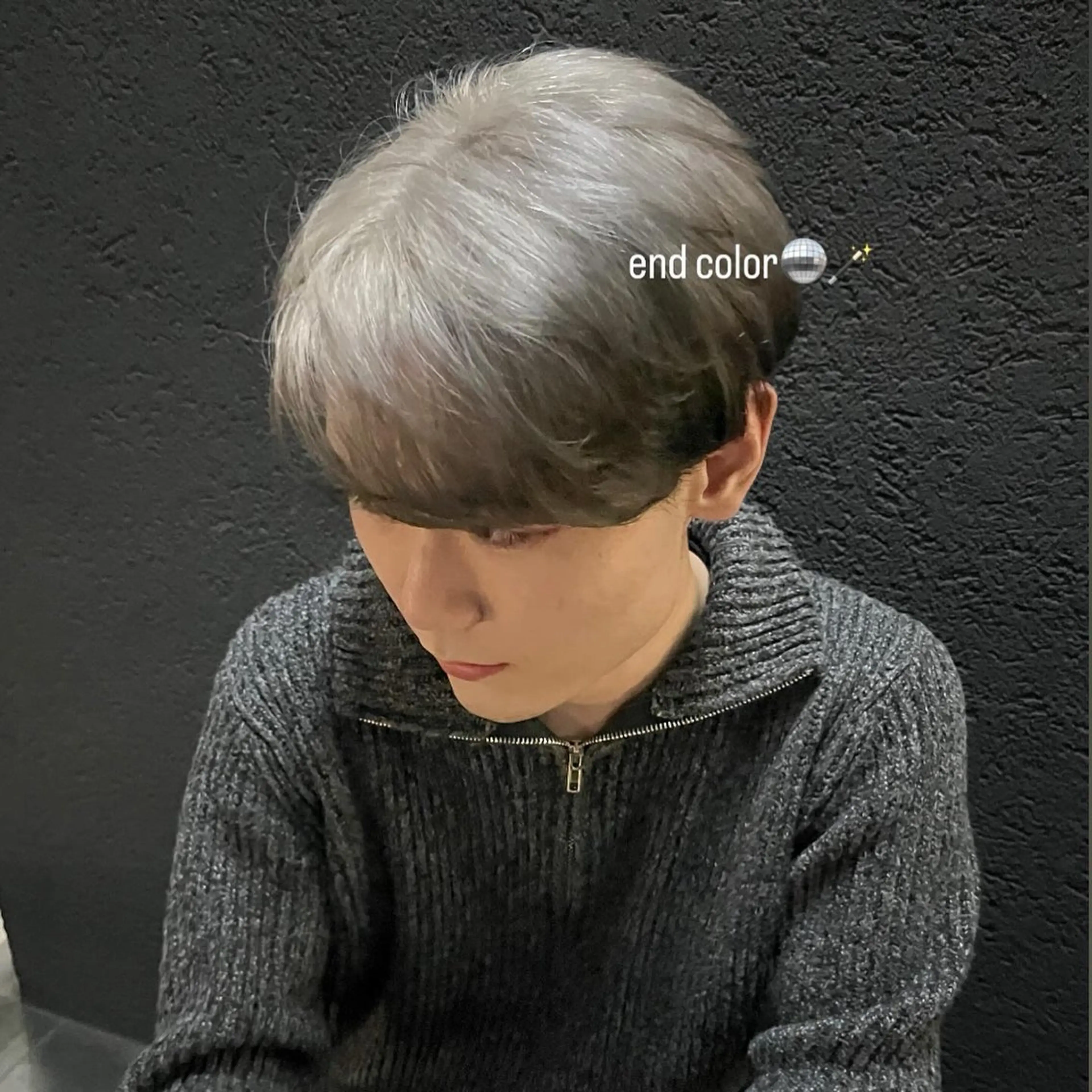 ショート カラー メンズ ヘアカラー 無料カット/ハイ トーンカラー/きらのヘアスタイル