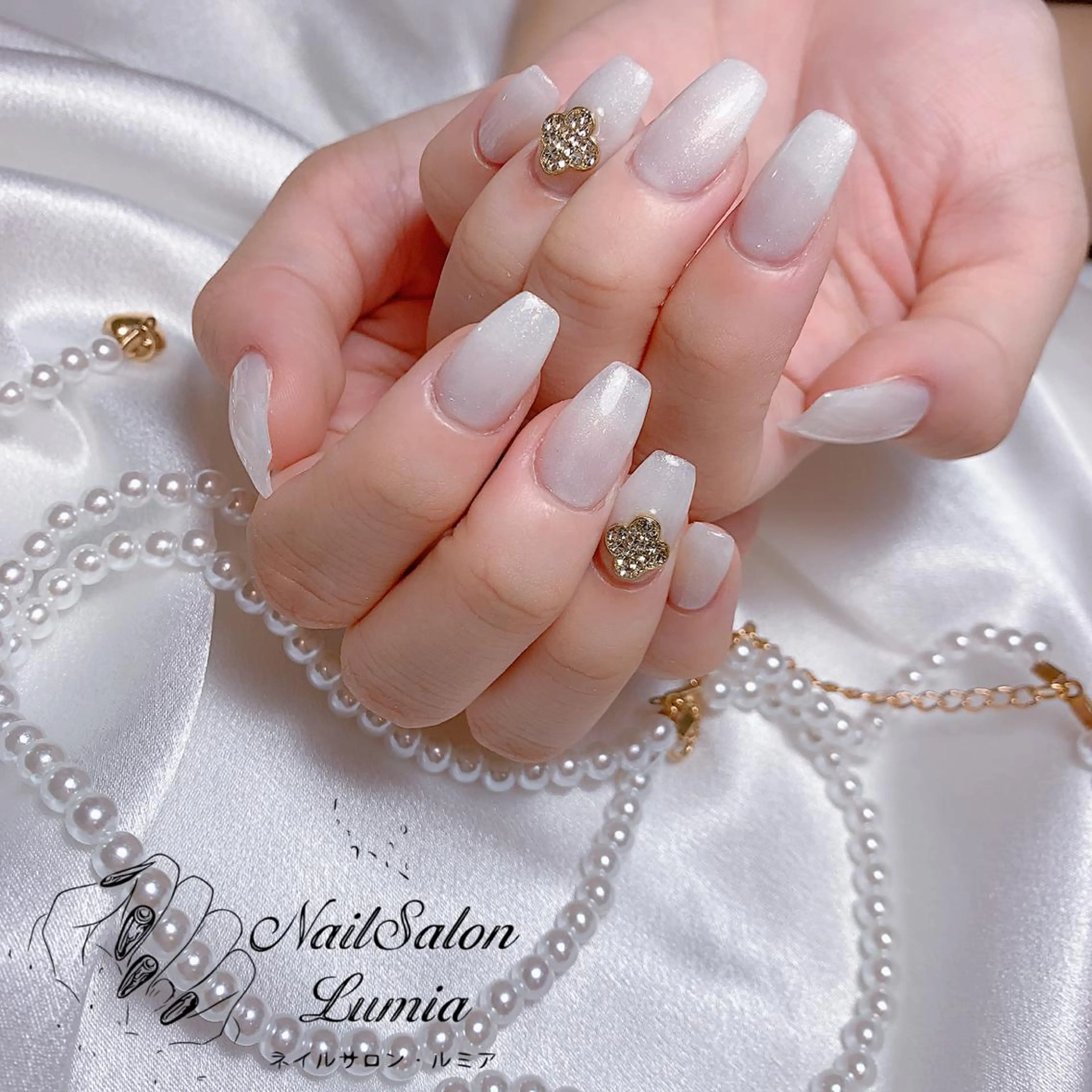 ネイル ハンドネイル ネイルサロン ルミア Lumia 店長のネイルデザイン