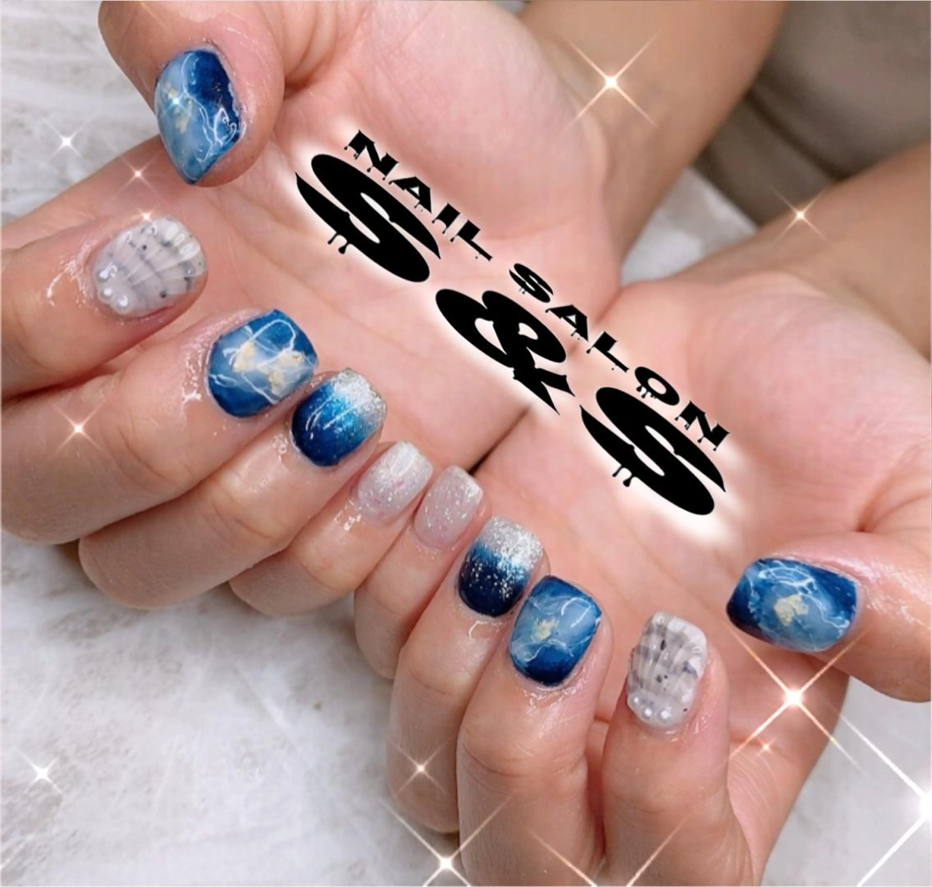 ネイル 長さ出し メンズネイル 持ち込み スカルプネイル S&S 村田小百合のネイルデザイン