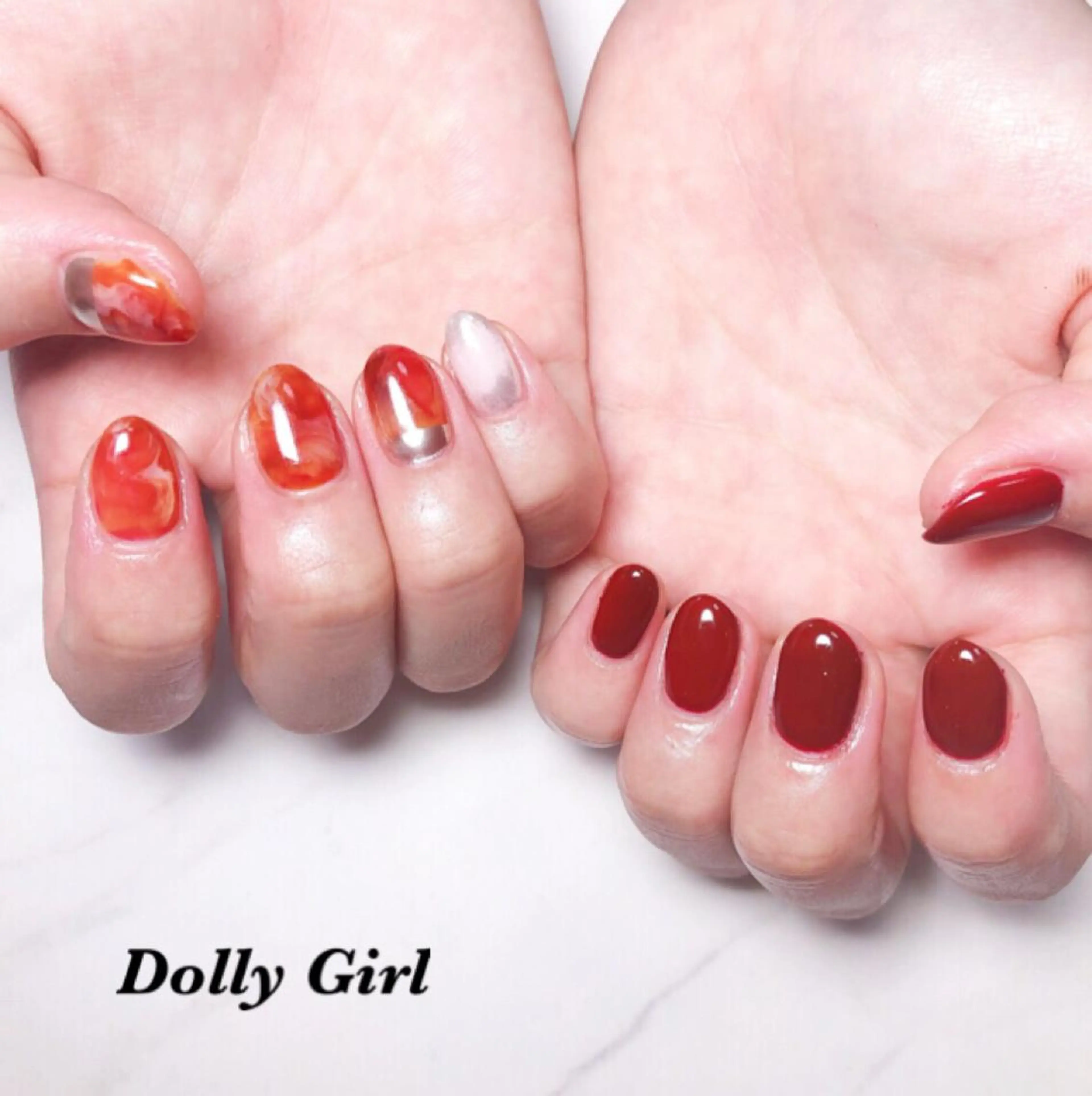 ネイル 個室ネイルサロンDolly  Girl〜ドーリーガール〜所属・DollyGirl KYOKOのネイルデザイン