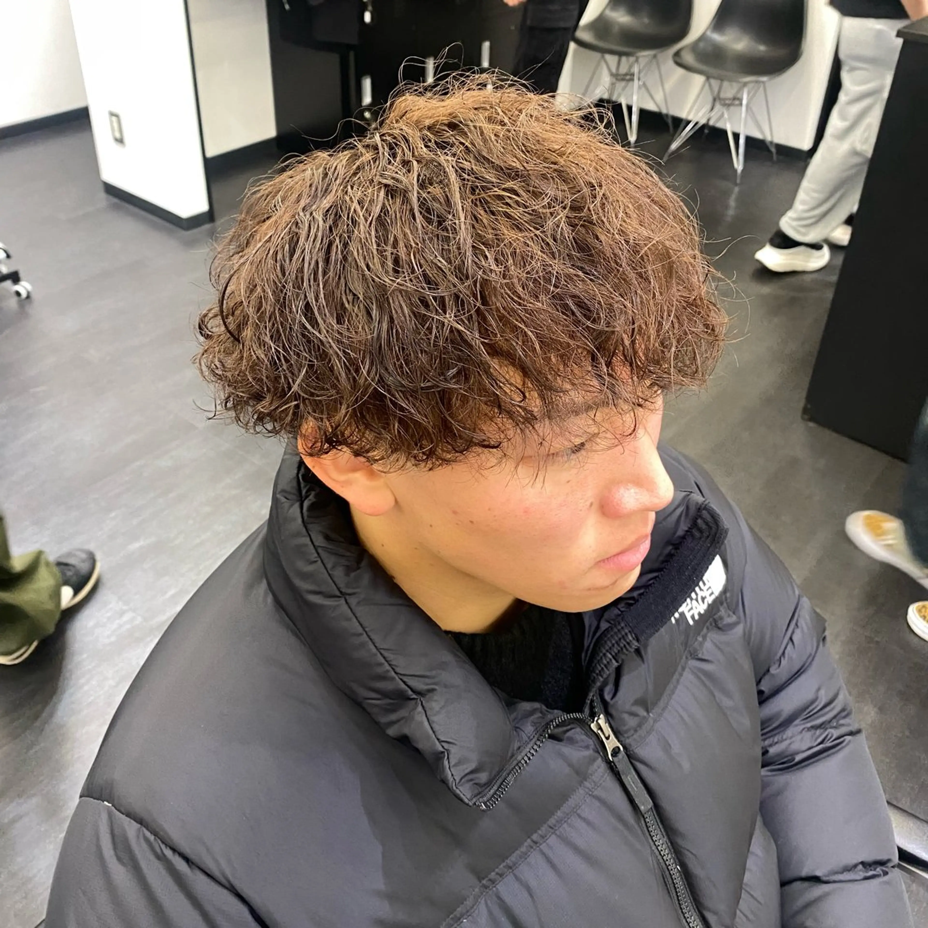 カット＋ワンカラーの写真