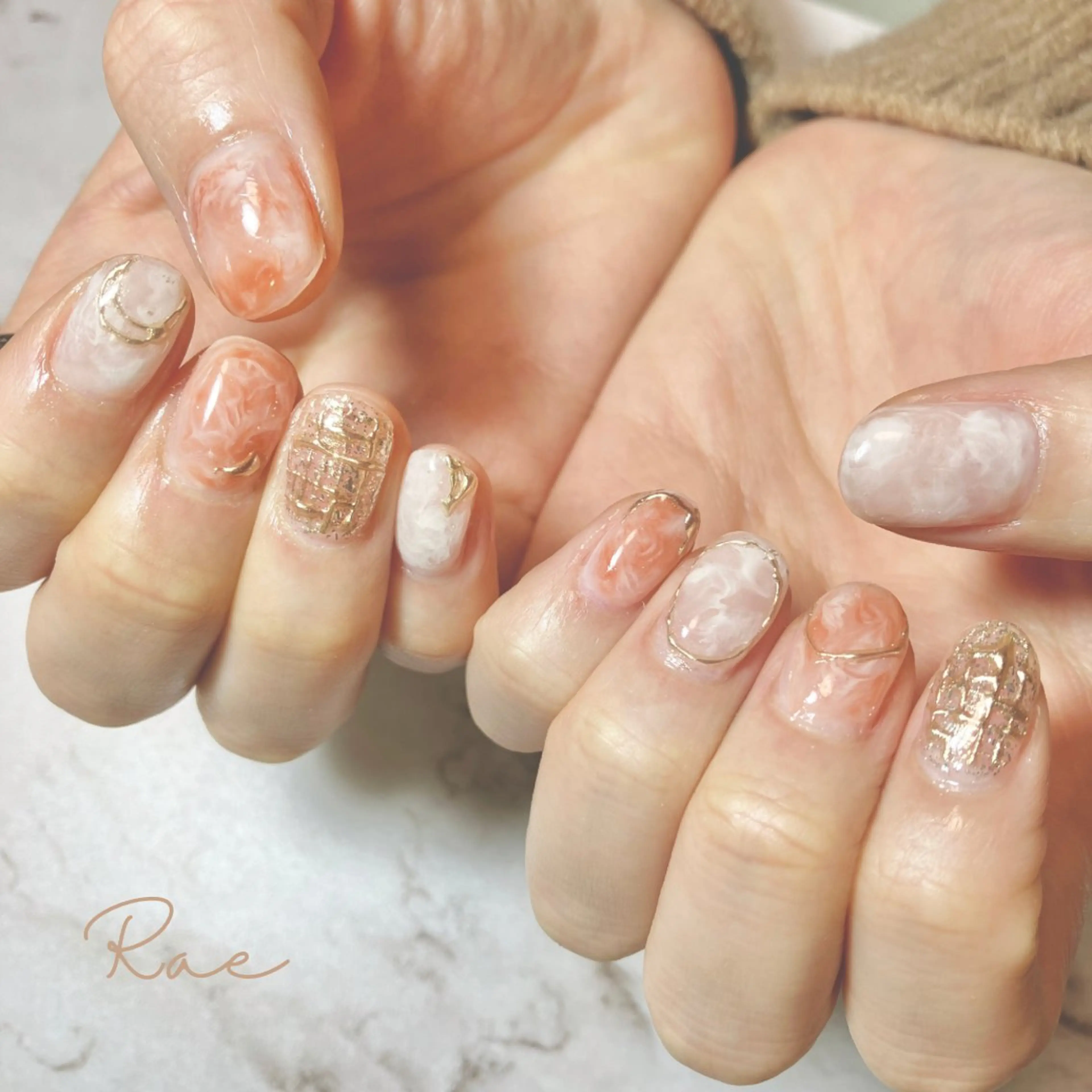 ネイル Nail salon Rae ◡̈♡のネイルデザイン