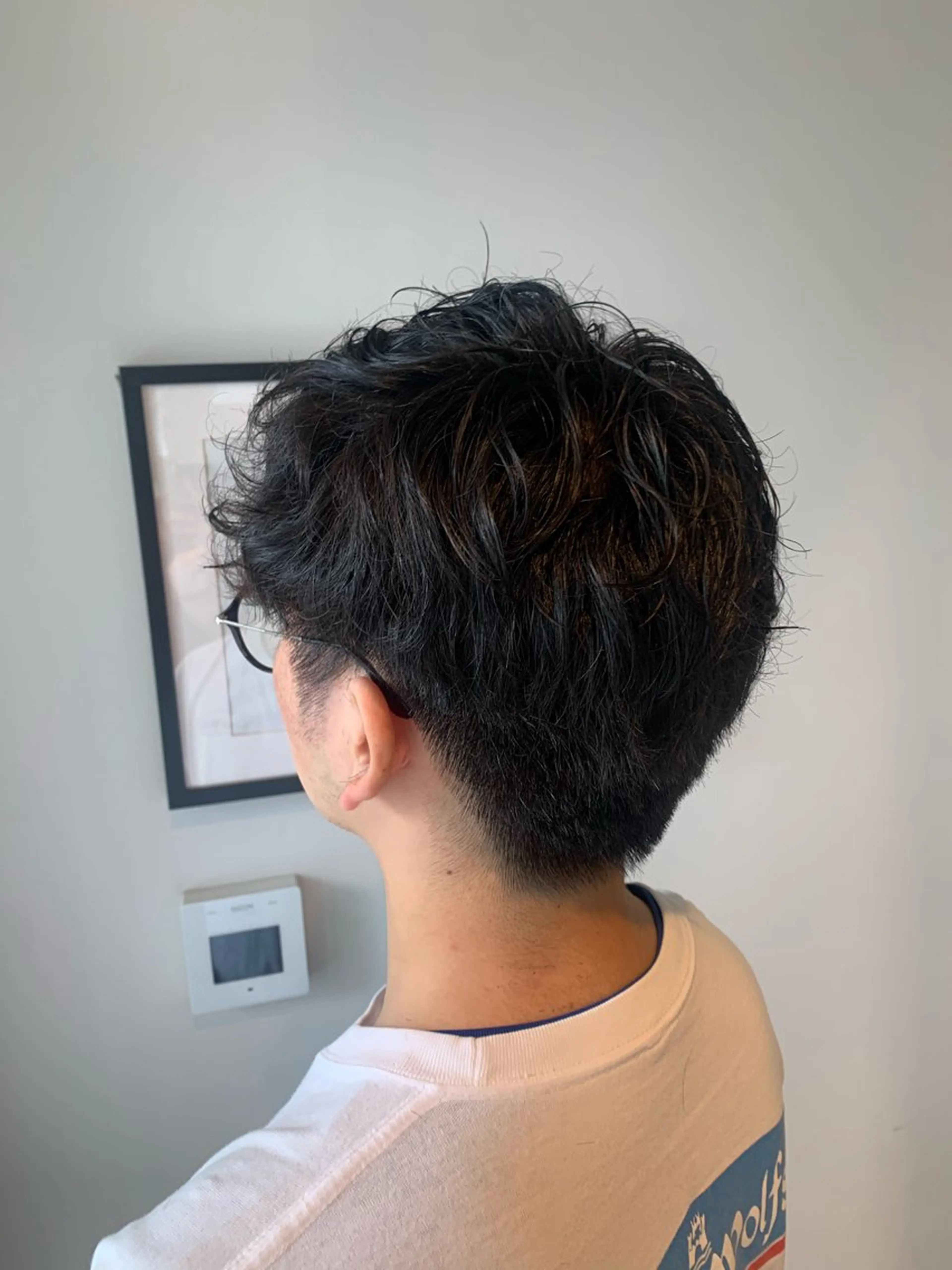 メンズカット💇‍♂️+パーマ🦱の写真