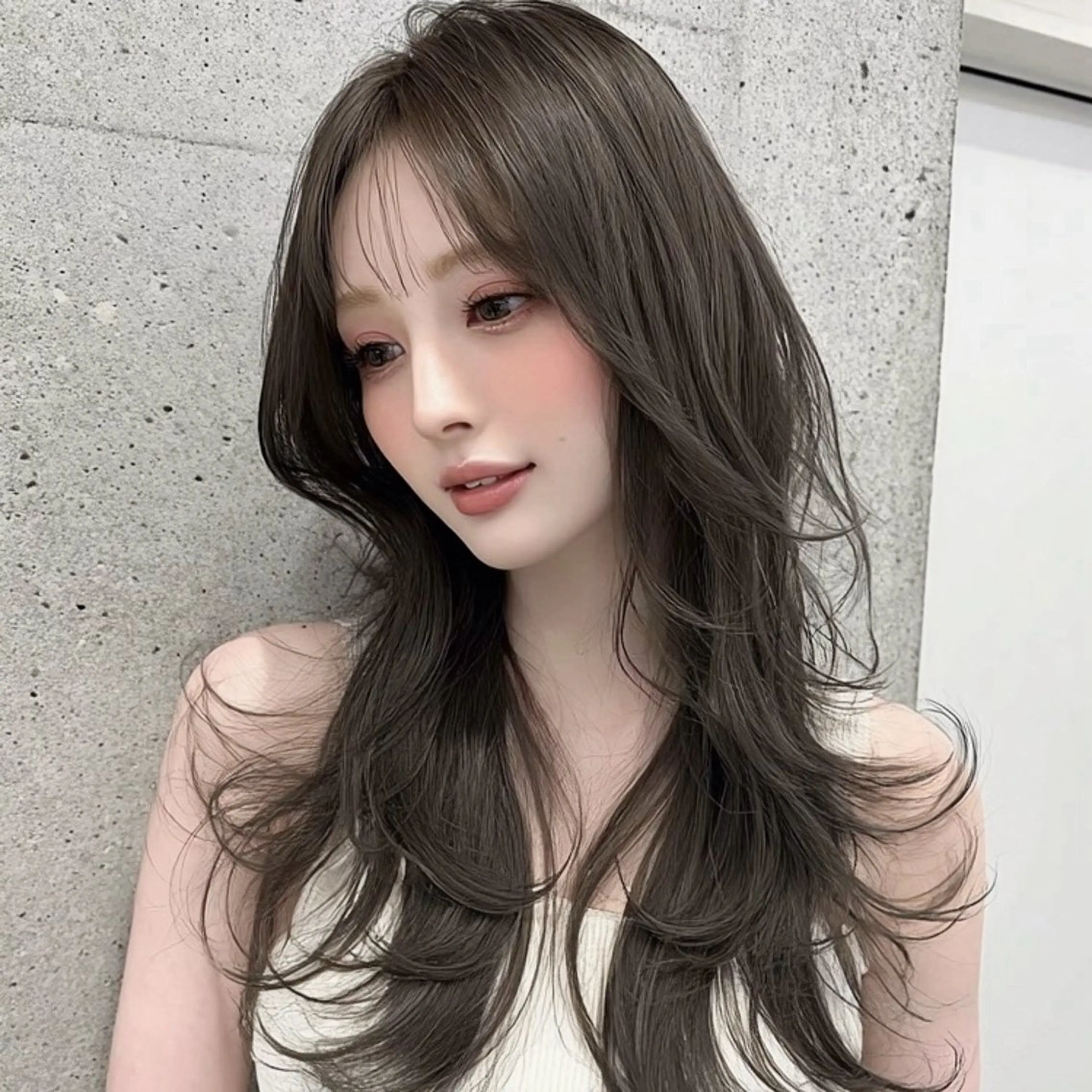 ロング 顔周り指名NO.1 🤍似合わせ／Maoのヘアスタイル