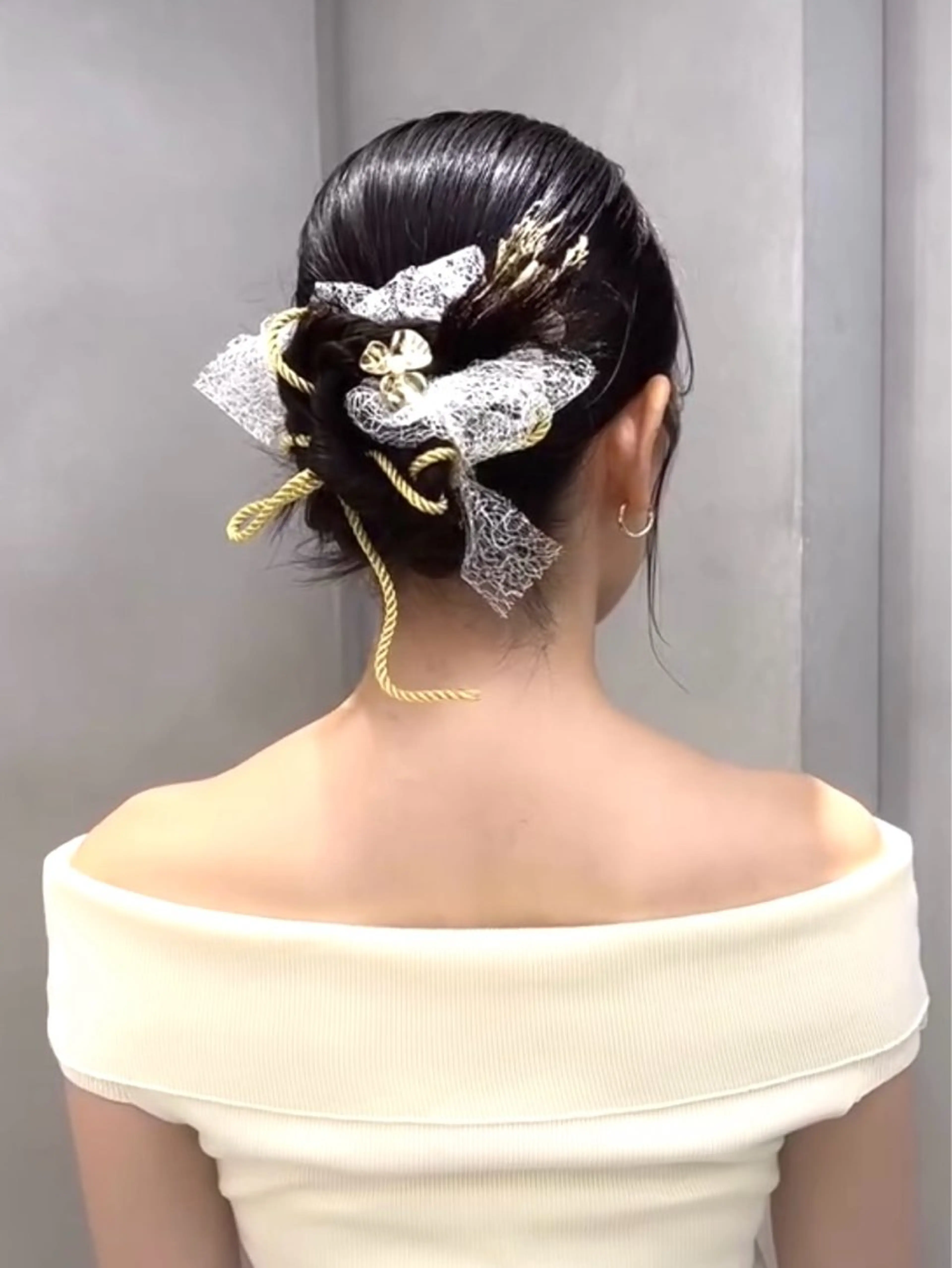 ヘアアレンジ ヘアセット 卒業式ヘアセット🎀 ヘアアレンジのヘアスタイル