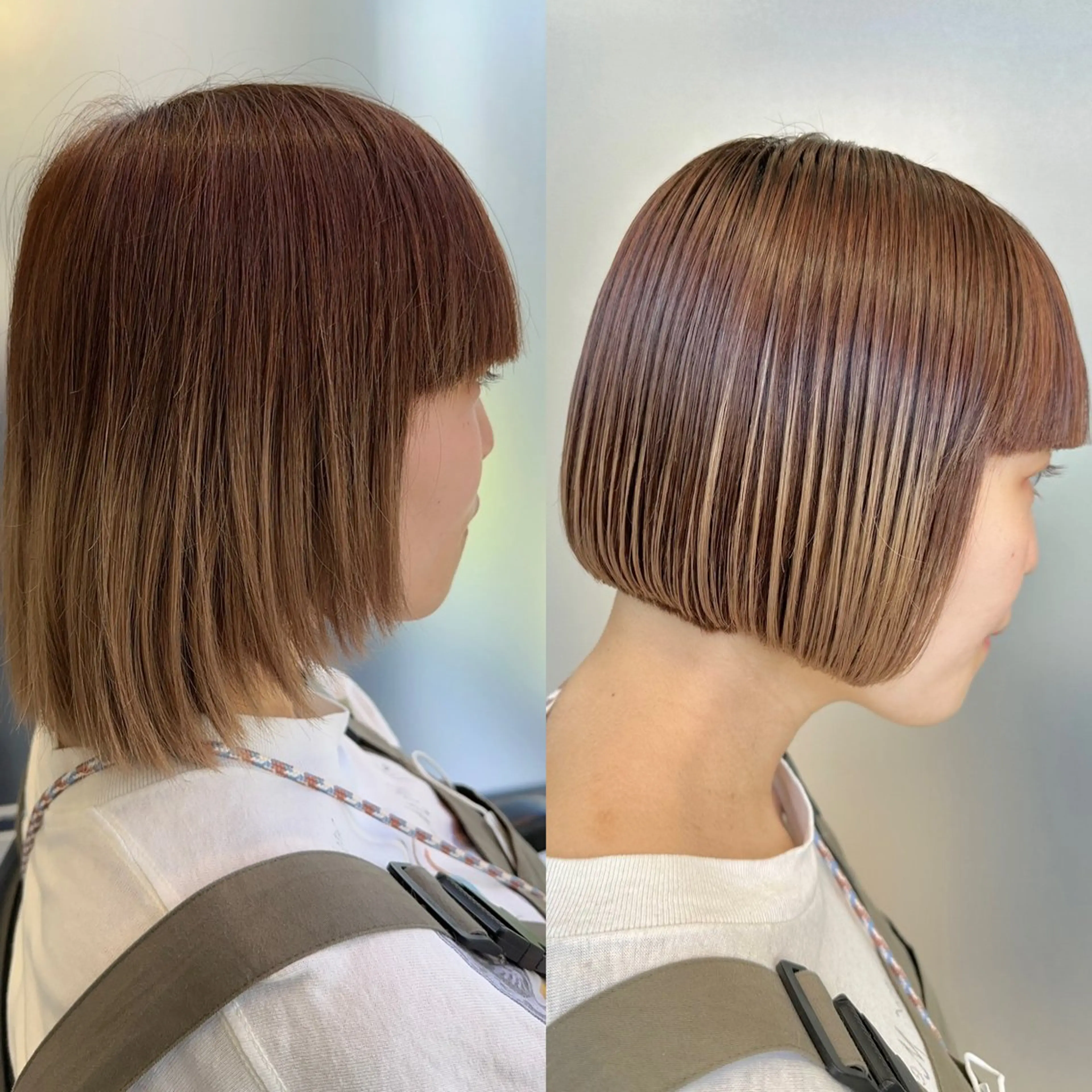 ショート SALOWIN心斎橋Suite店所属・洗っても取れない 髪質改善|OJIROのヘアスタイル