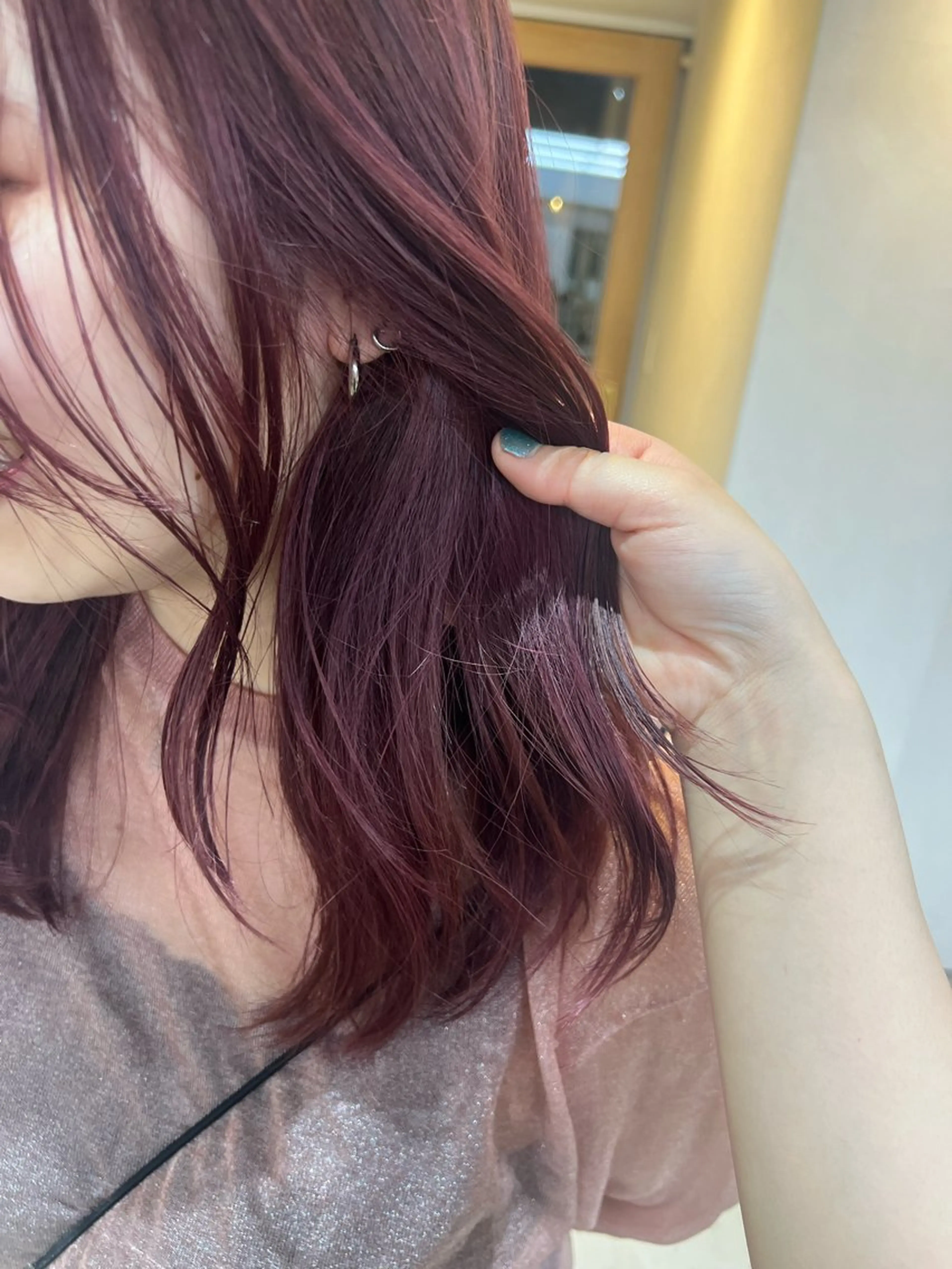 カラー カット ヘアカラー トリートメント 表参道/kozue/ 艶髪/髪質改善のヘアスタイル