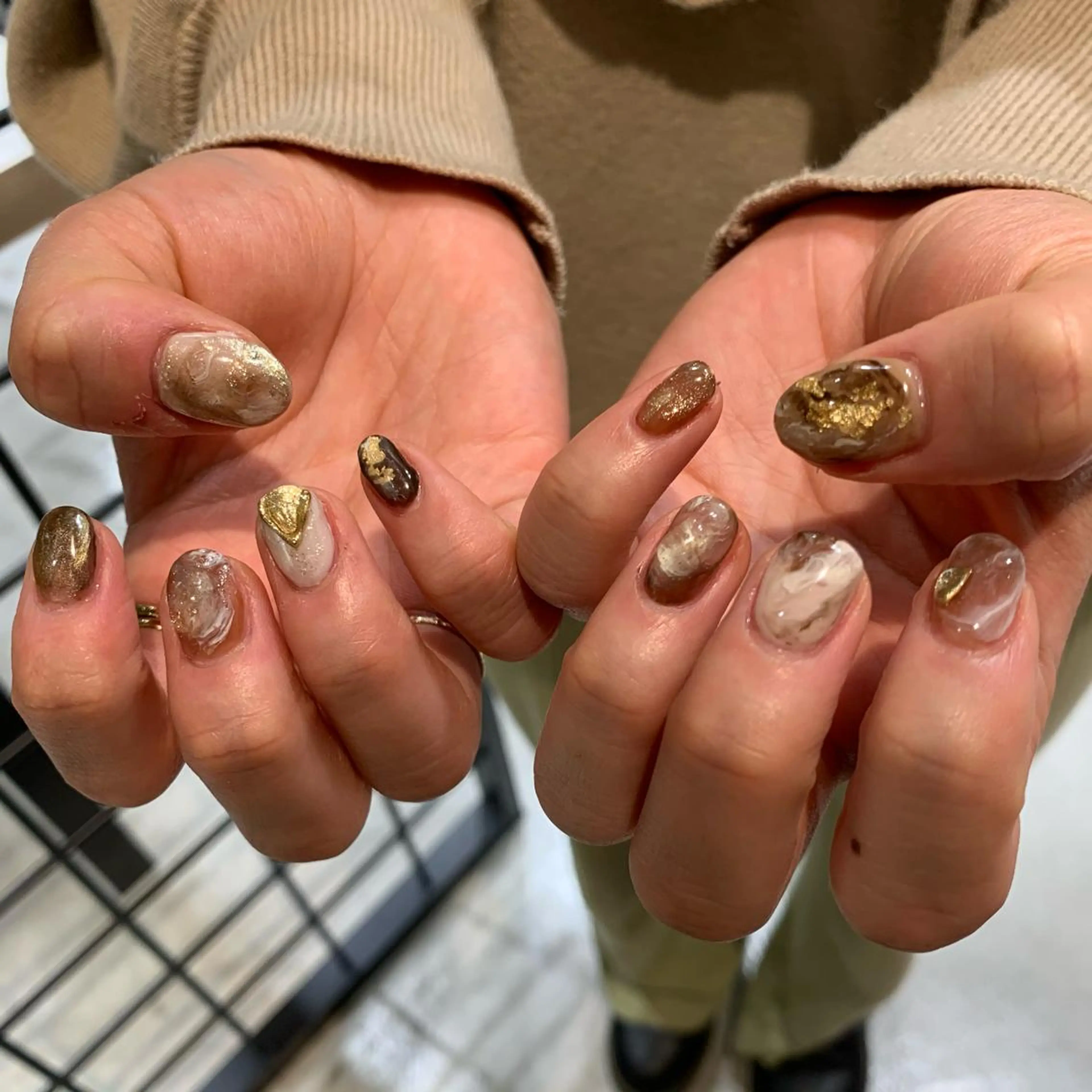 ネイル 平野葵🎀 hair/nailのネイルデザイン