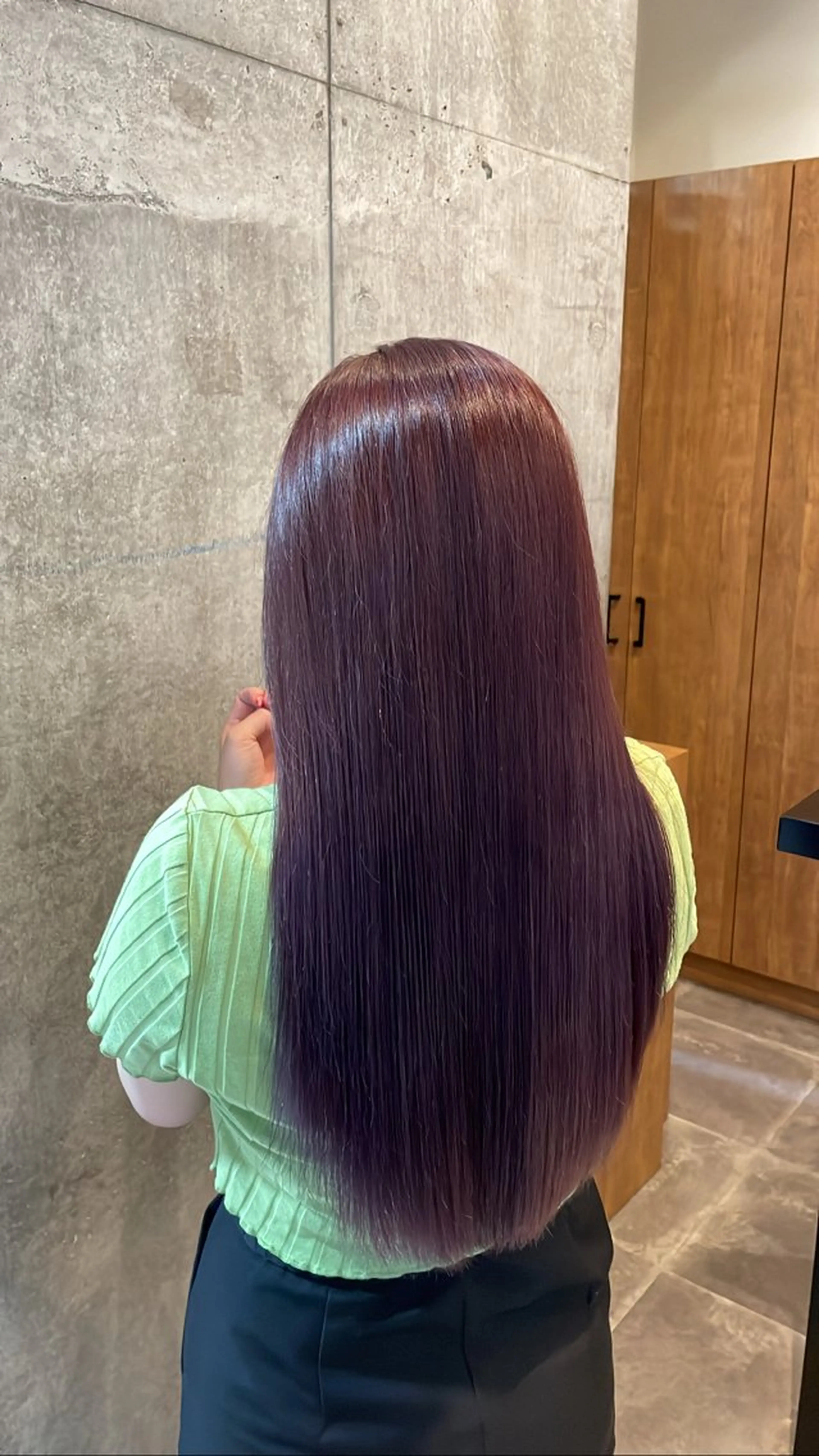 ロング カラー 𝘚𝘶𝘻𝘶 𓂃𓈒𓏸のヘアスタイル