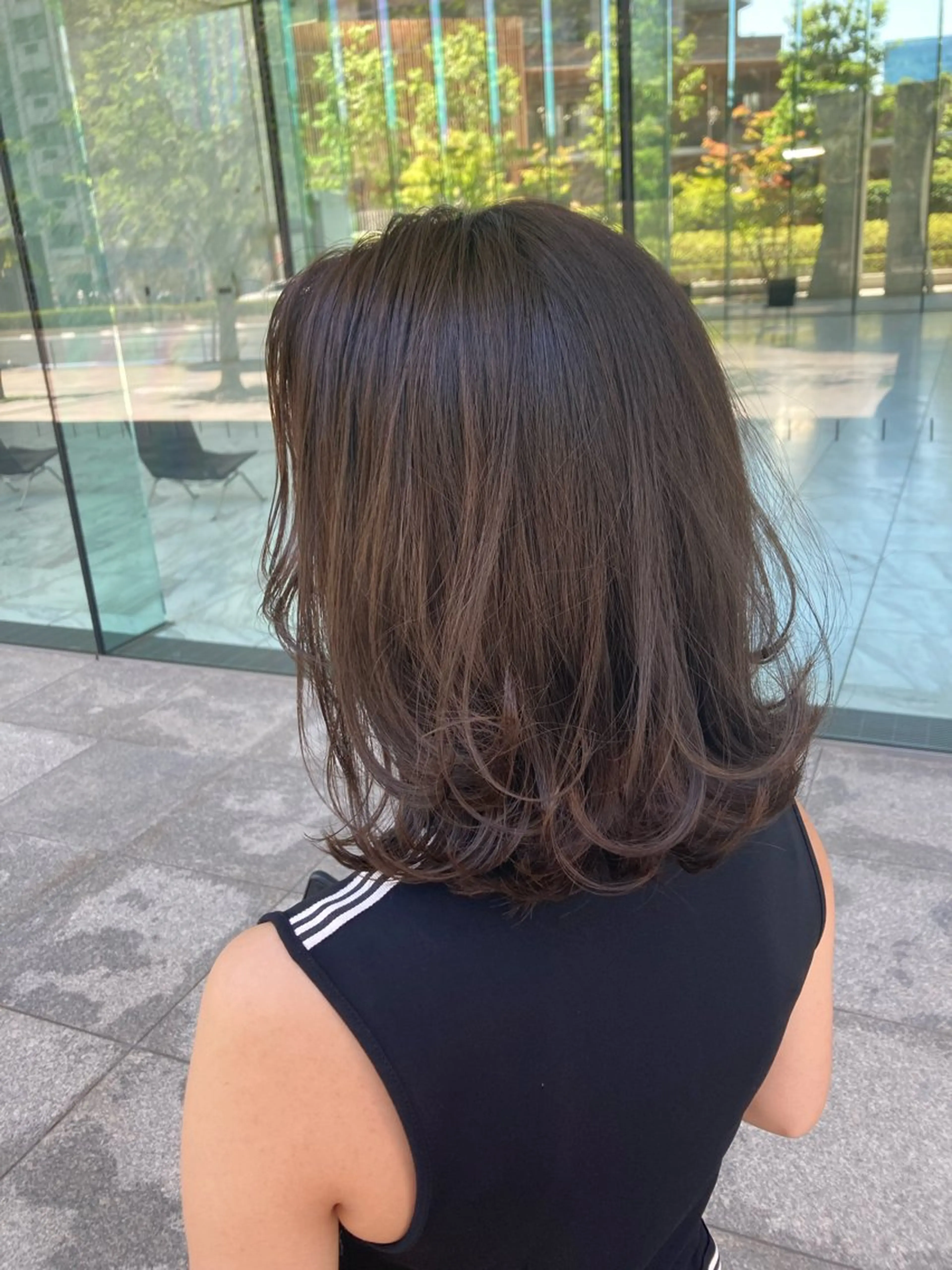 ミディアム カラー カット ヘアカラー トリートメント GO TODAY SHAIRE SALON原宿vita店舗所属・🩷完全マンツーマン 💖ASAHIのヘアスタイル