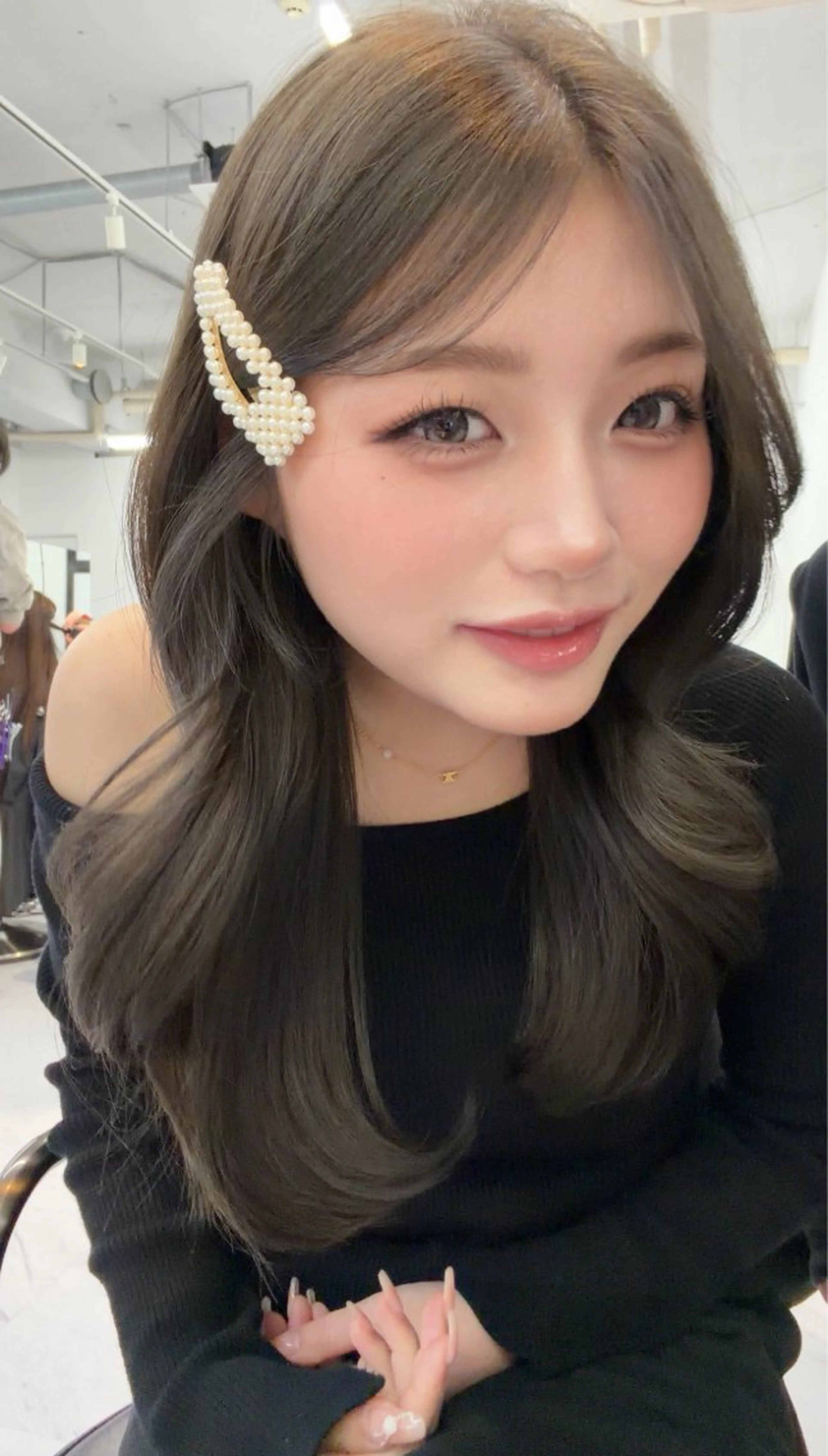 ロング カラー カット ヘアカラー トリートメント ヘアセット Rita/髪質改善 /透明感カラーのヘアスタイル