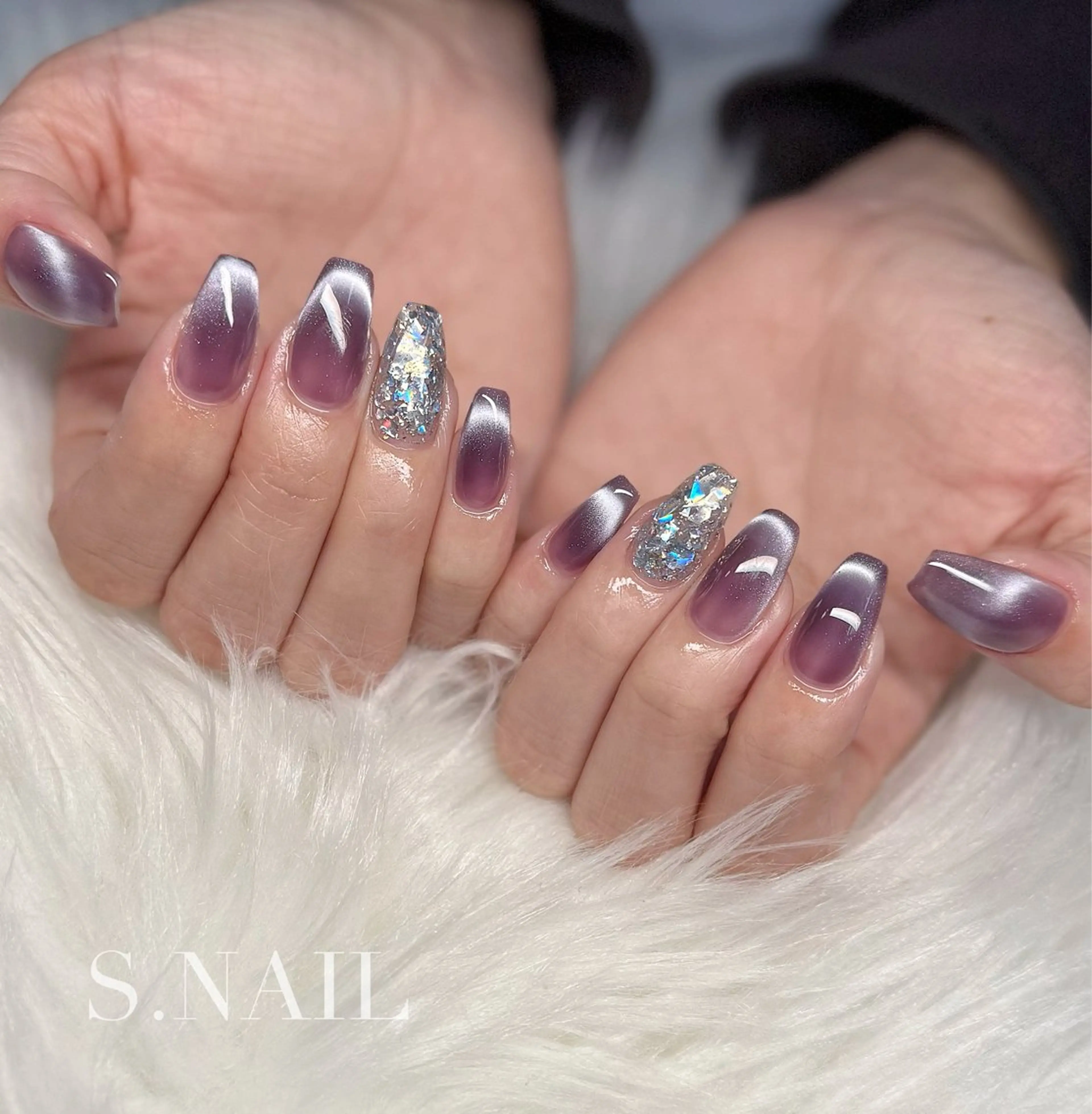 ネイル 持ち込み ハンドネイル S♡NAIL所属・S.NAIL Suuのネイルデザイン