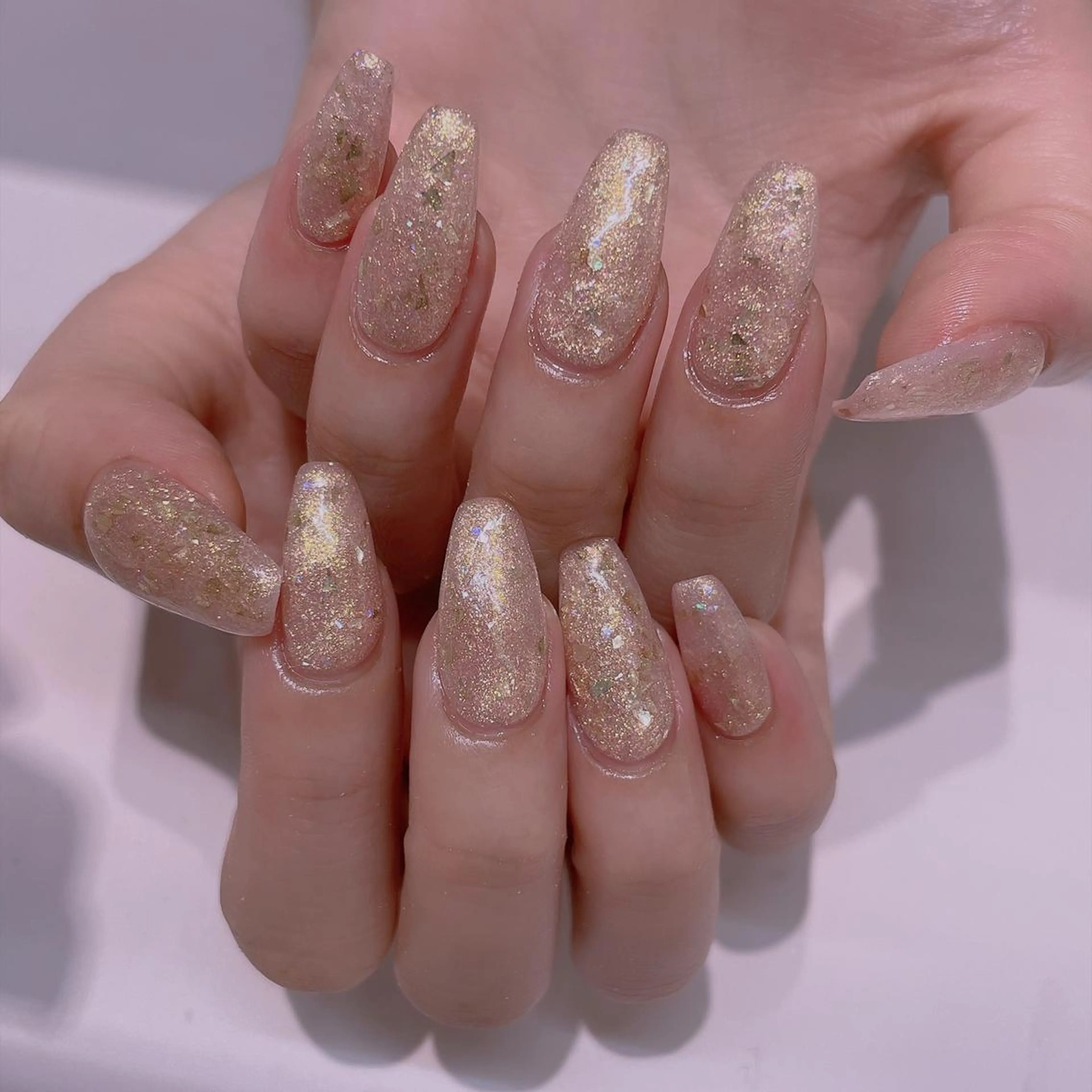 ネイル ハンドネイル 長さだし専門店 M2　rikaのネイルデザイン