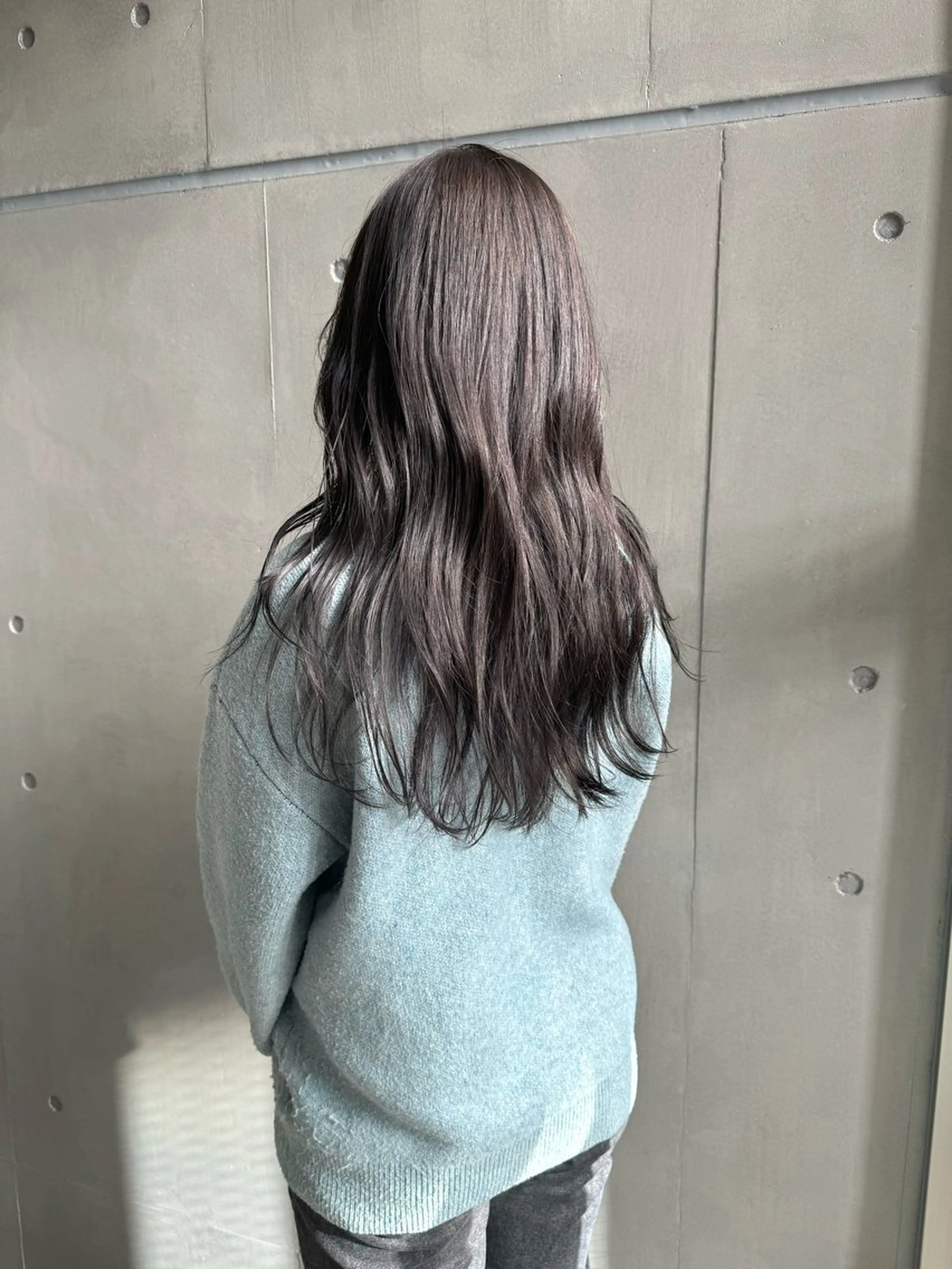 ロング ヘアカラー 透明感カラー🪡🤍 nanao🤍🪡のヘアスタイル