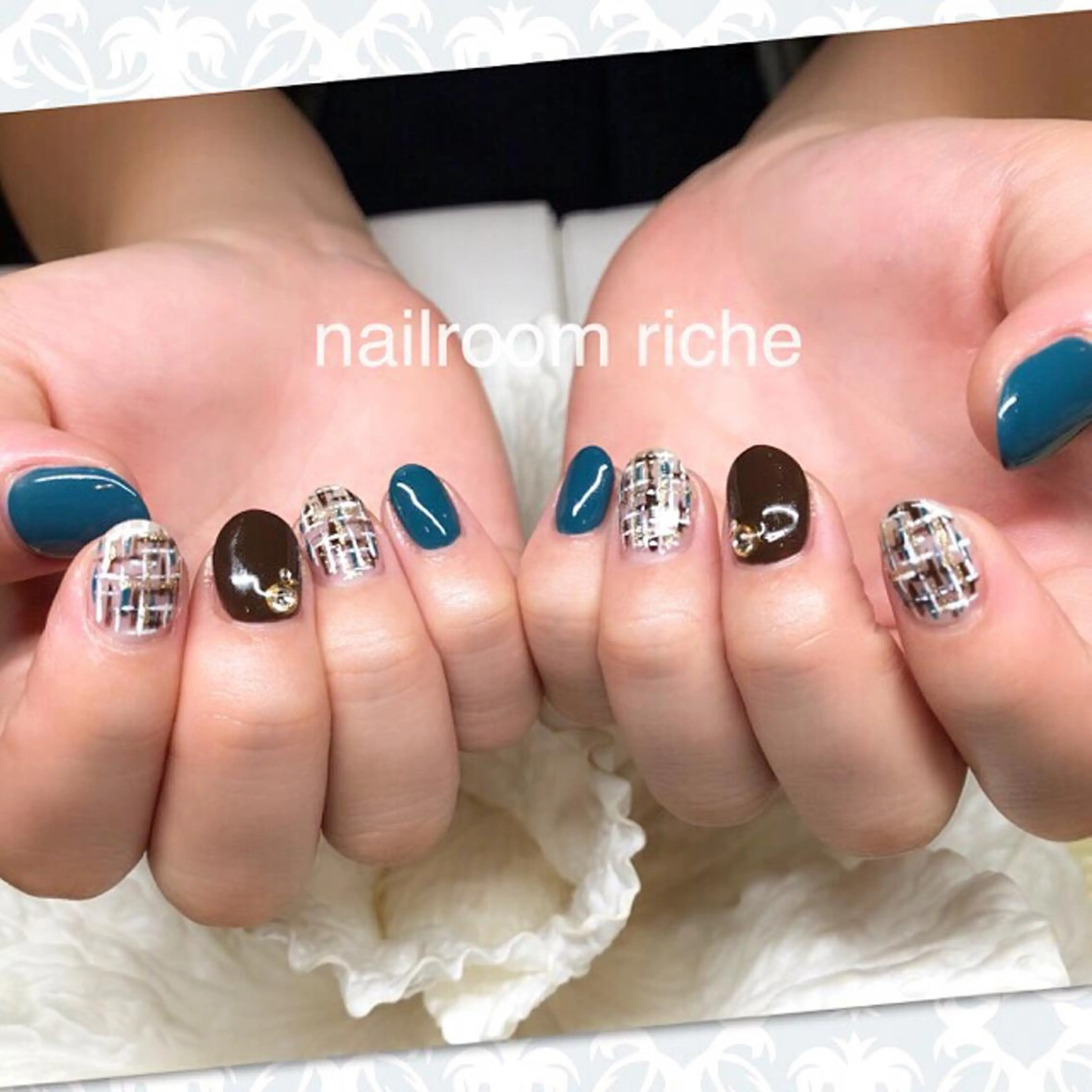 ネイル ハンドネイル nailroom richeのネイルデザイン