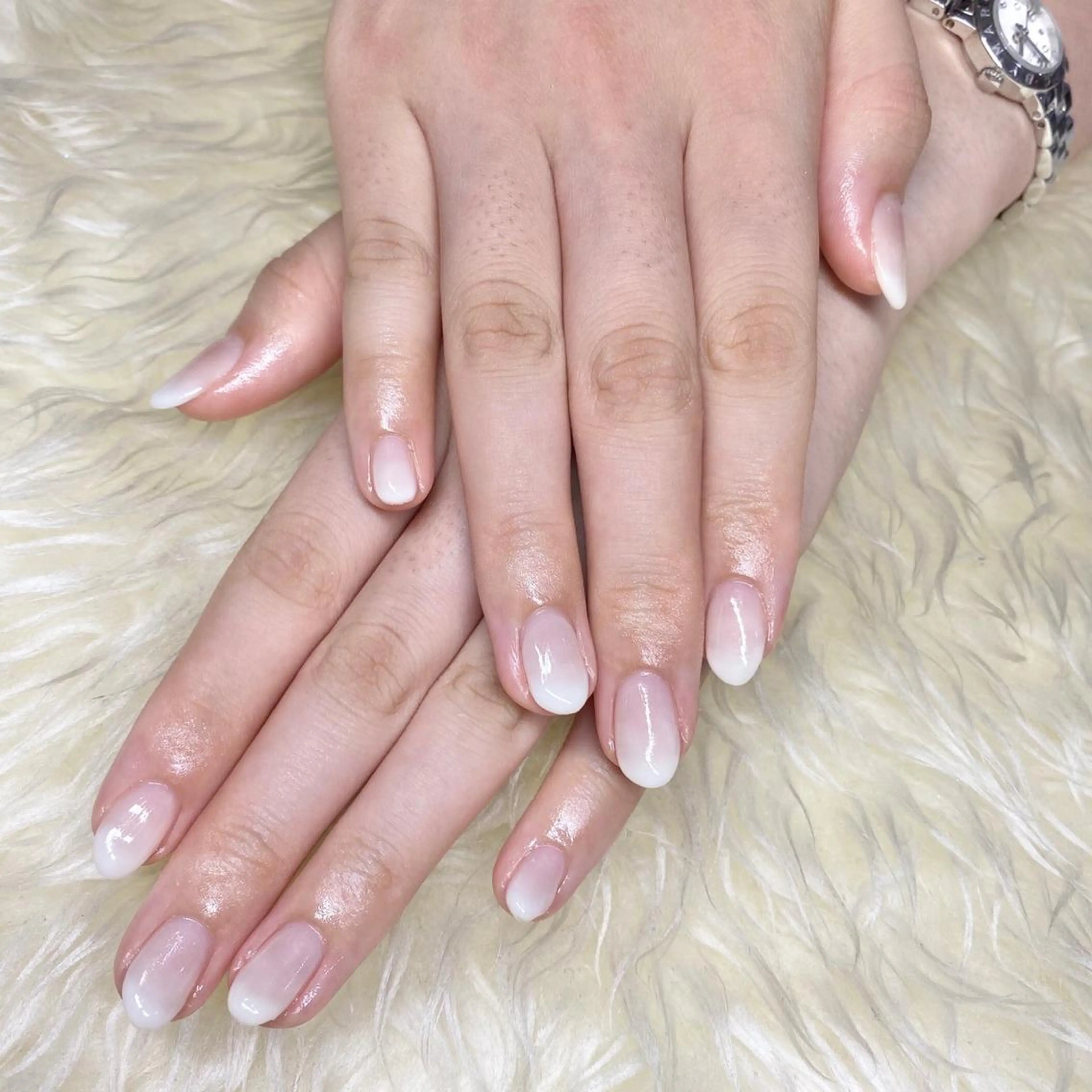 ネイル グラデーション ワンカラーネイル ハンドネイル Nail&eye Belire 新宿のネイルデザイン