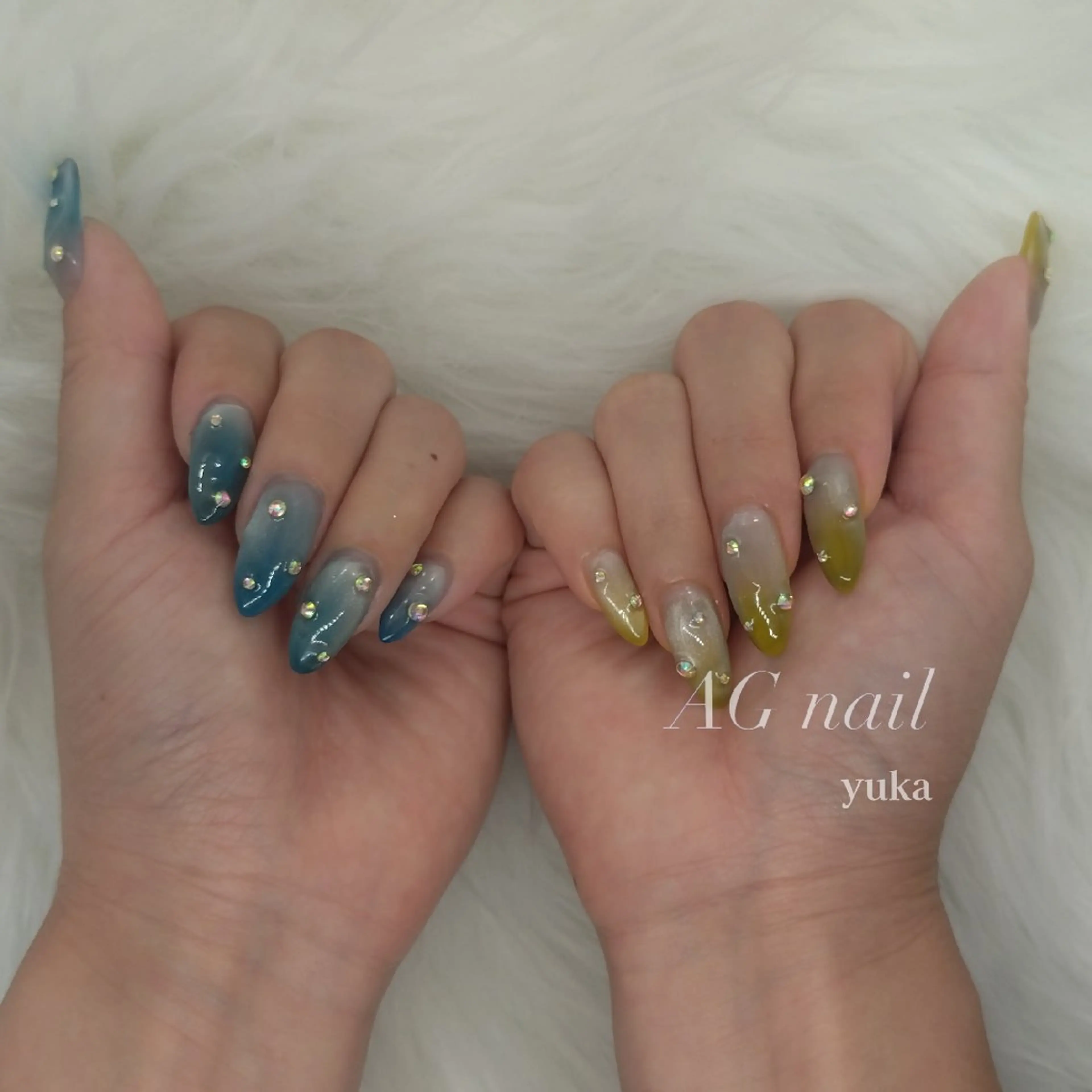 ネイル ハンドネイル AG nail 〚　yuka　〛のネイルデザイン