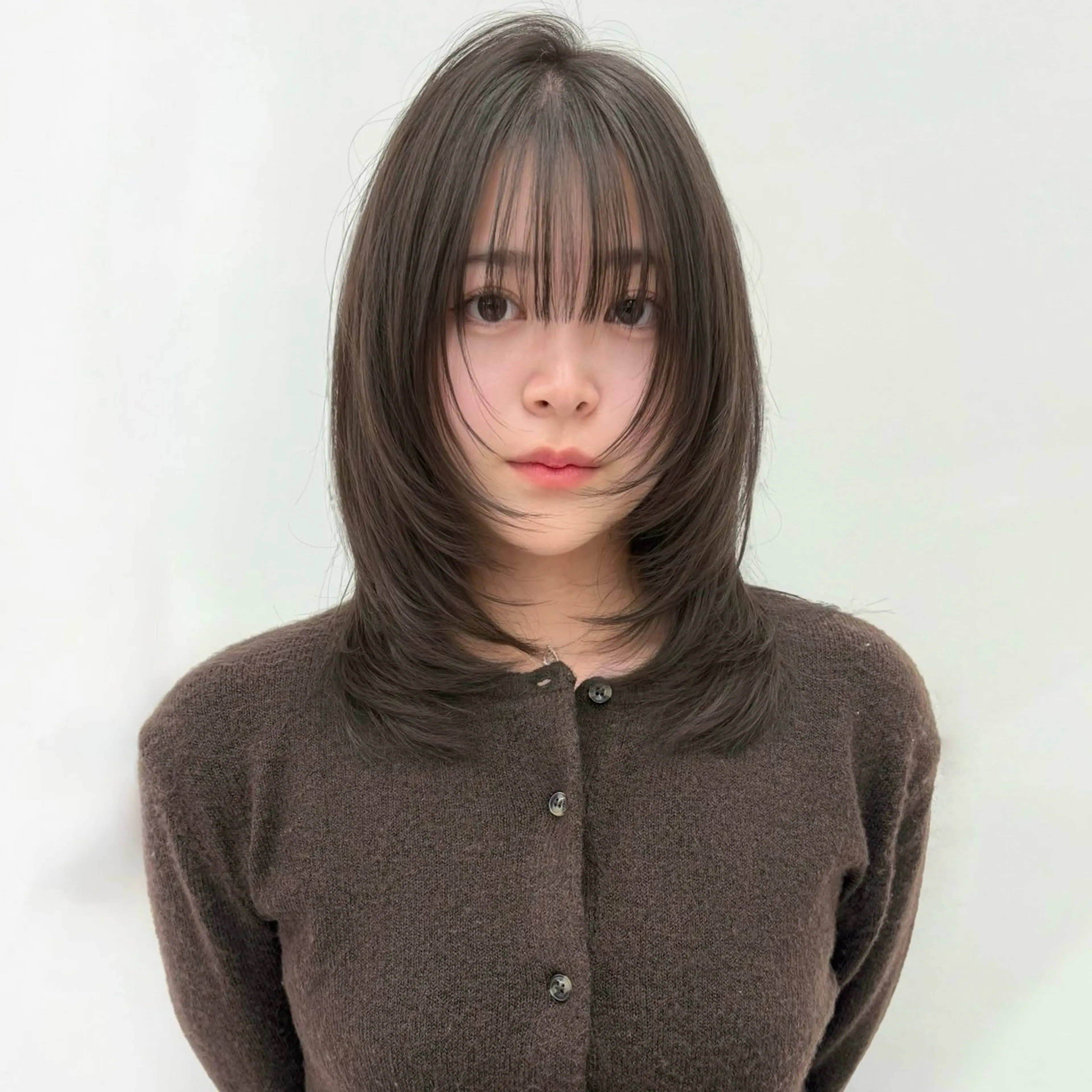 【極上の艶✨】カット＋🪽💎イノアカラー💎🪽＋oggi otto1stepトリートメント🍒の写真