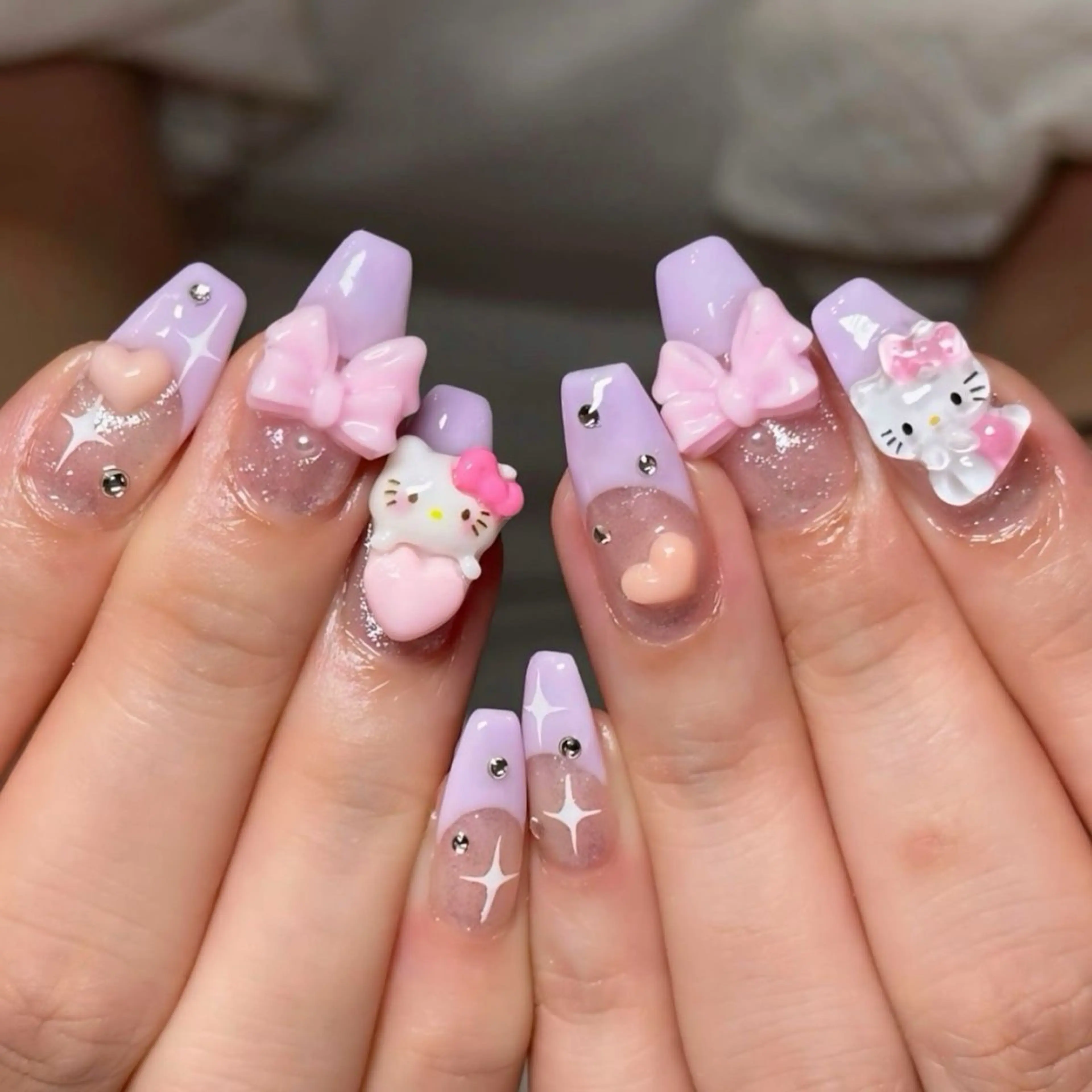 ネイル マグネットネイル ピンク ネイルチップ 冬ネイル Lee Nailsのネイルデザイン