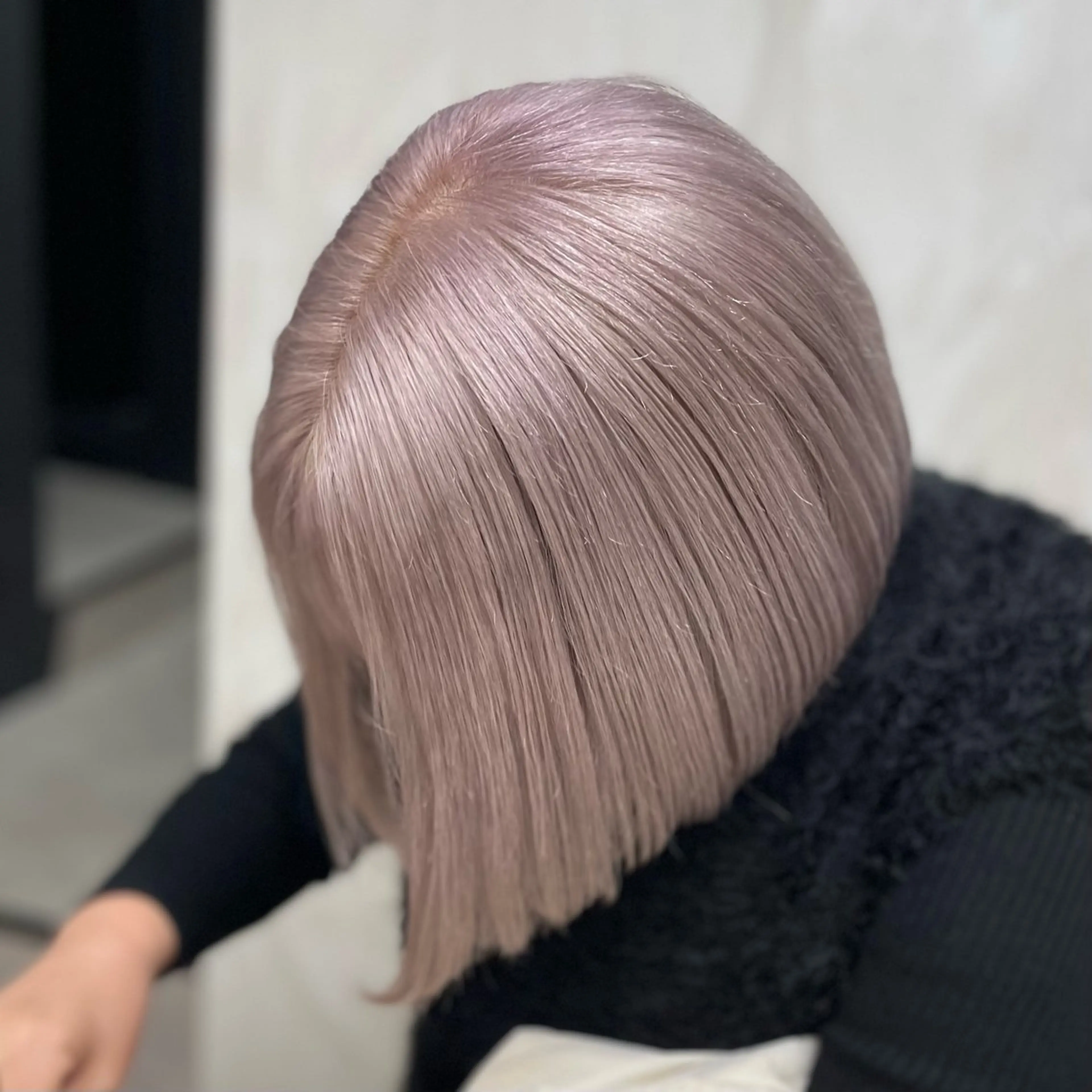 ミディアム カット ヘアカラー トリートメント 🌟ハイトーン/ボブ /RYOJU🌟のヘアスタイル