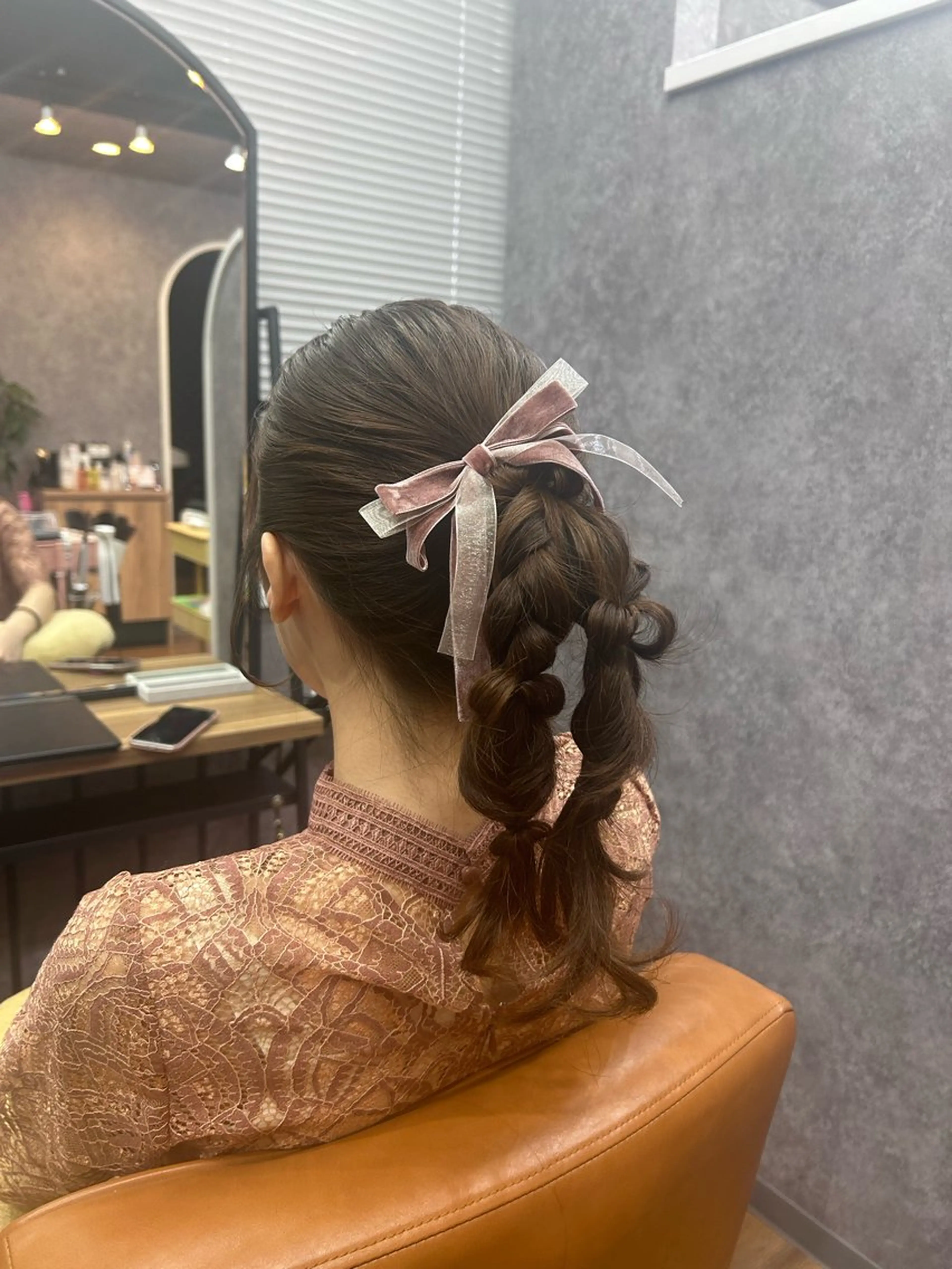 ミディアム ヘアアレンジ ヘアセット cocoa【ココア】船橋所属・Cocoa船橋🦄 chinamiのヘアスタイル