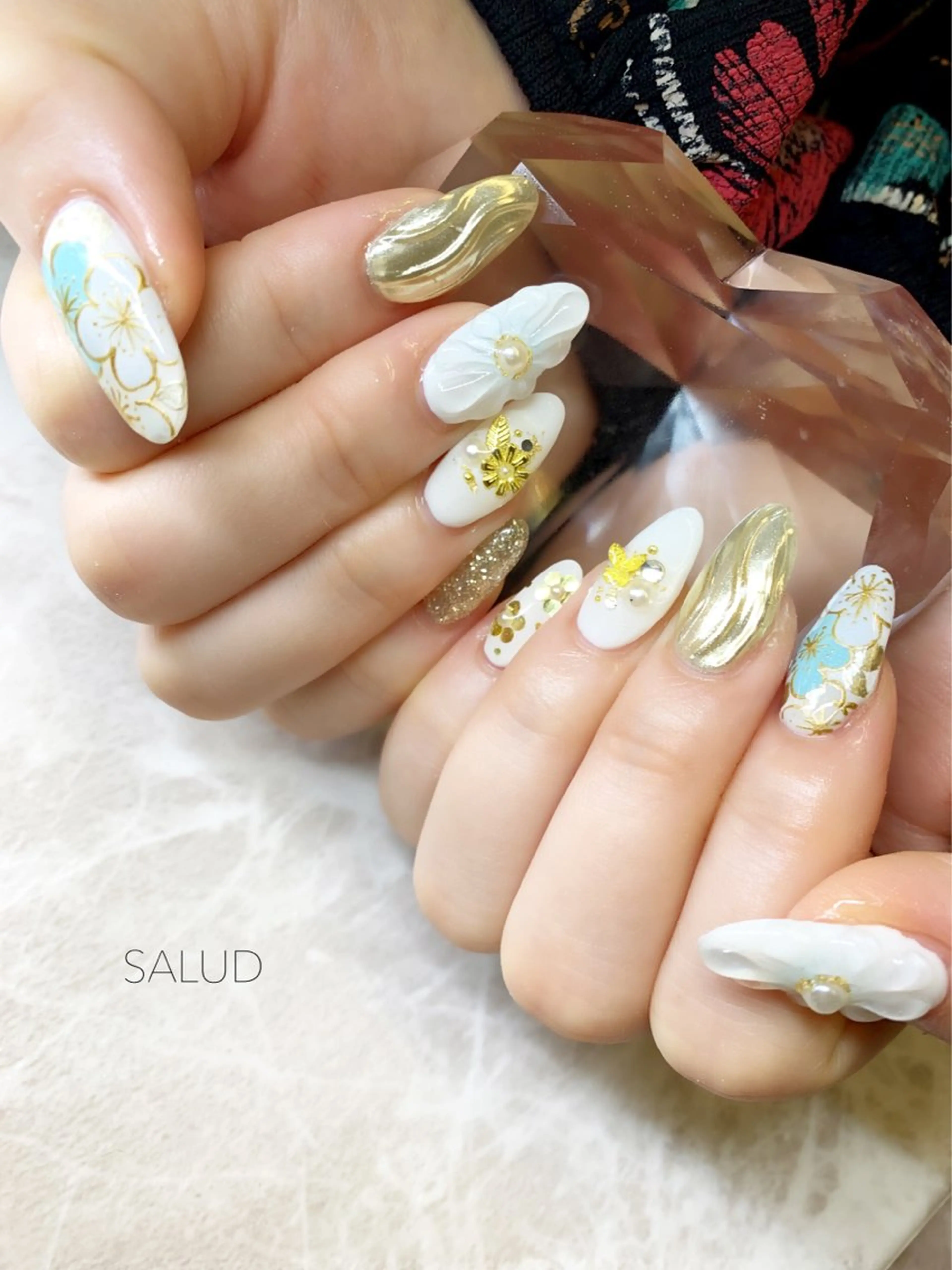 ネイル ハンドネイル Nail Salon SALUDのネイルデザイン