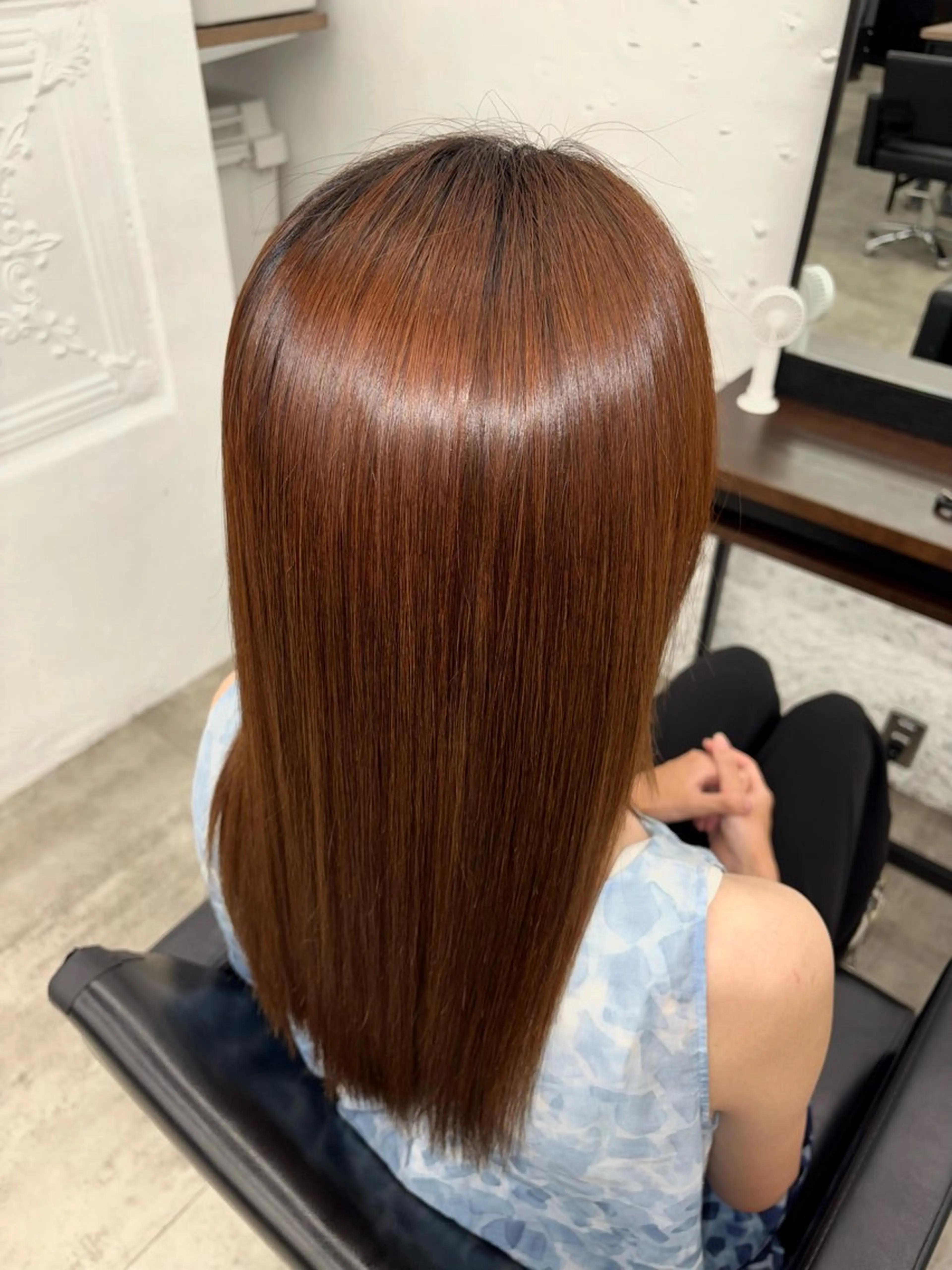 ロング ボブ 髪質改善 ロング トリートメント 艶髪/トリートメント /透明感🍒YUAのヘアスタイル