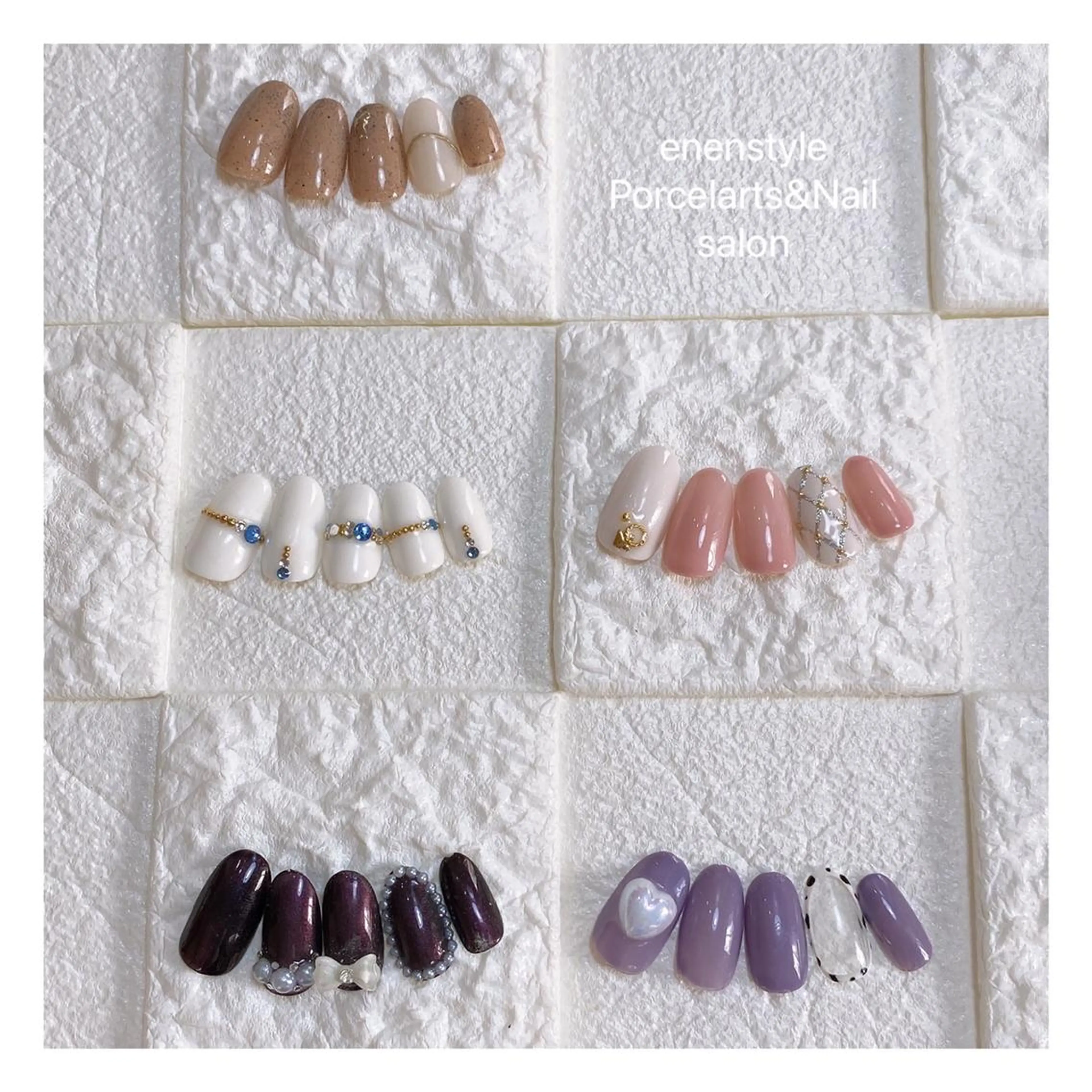 ミディアム ネイル 👑enen style👑のネイルデザイン