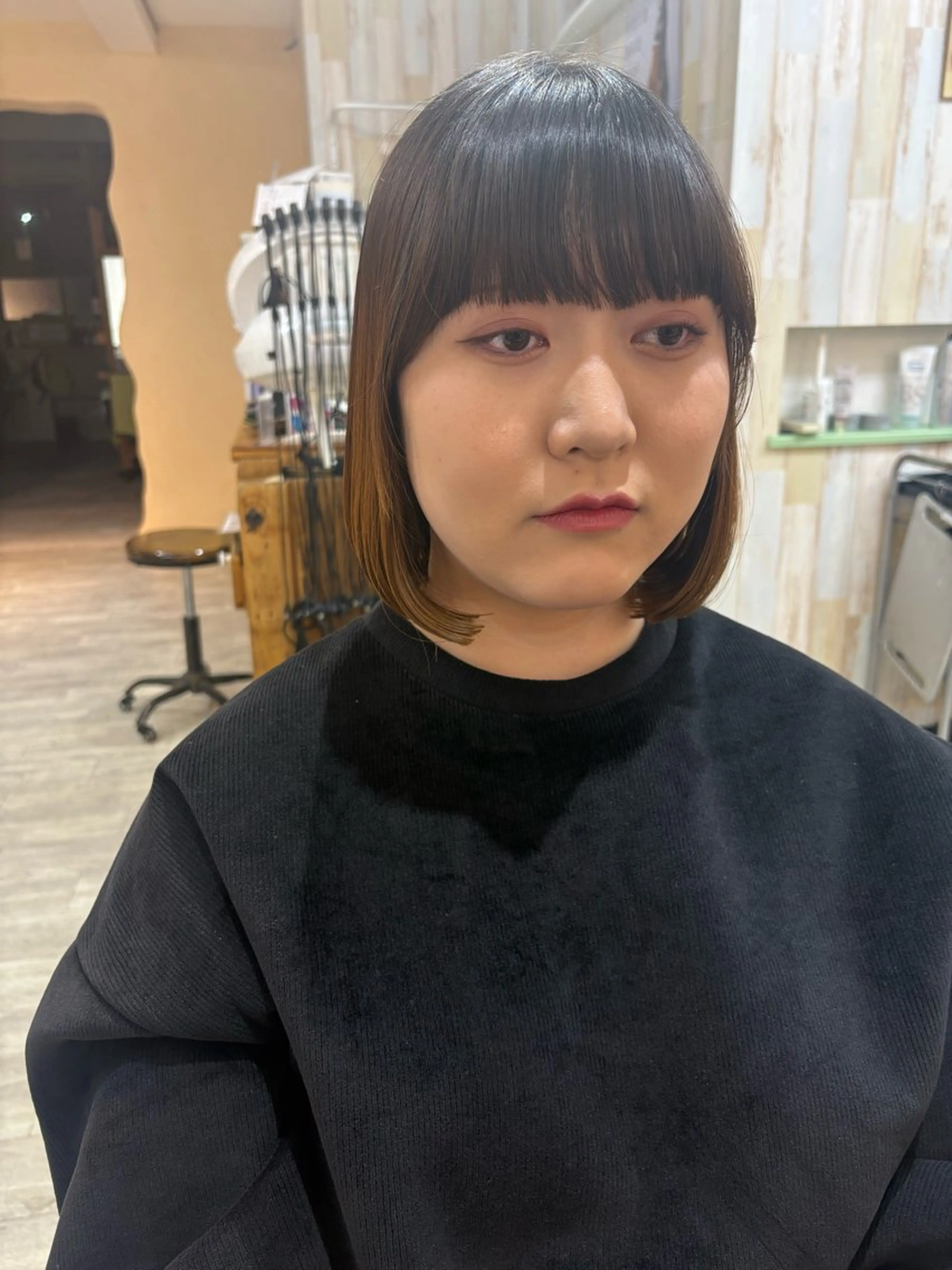 ミディアム ボブ ZERO所属・☺︎相川 波音☺︎のヘアスタイル