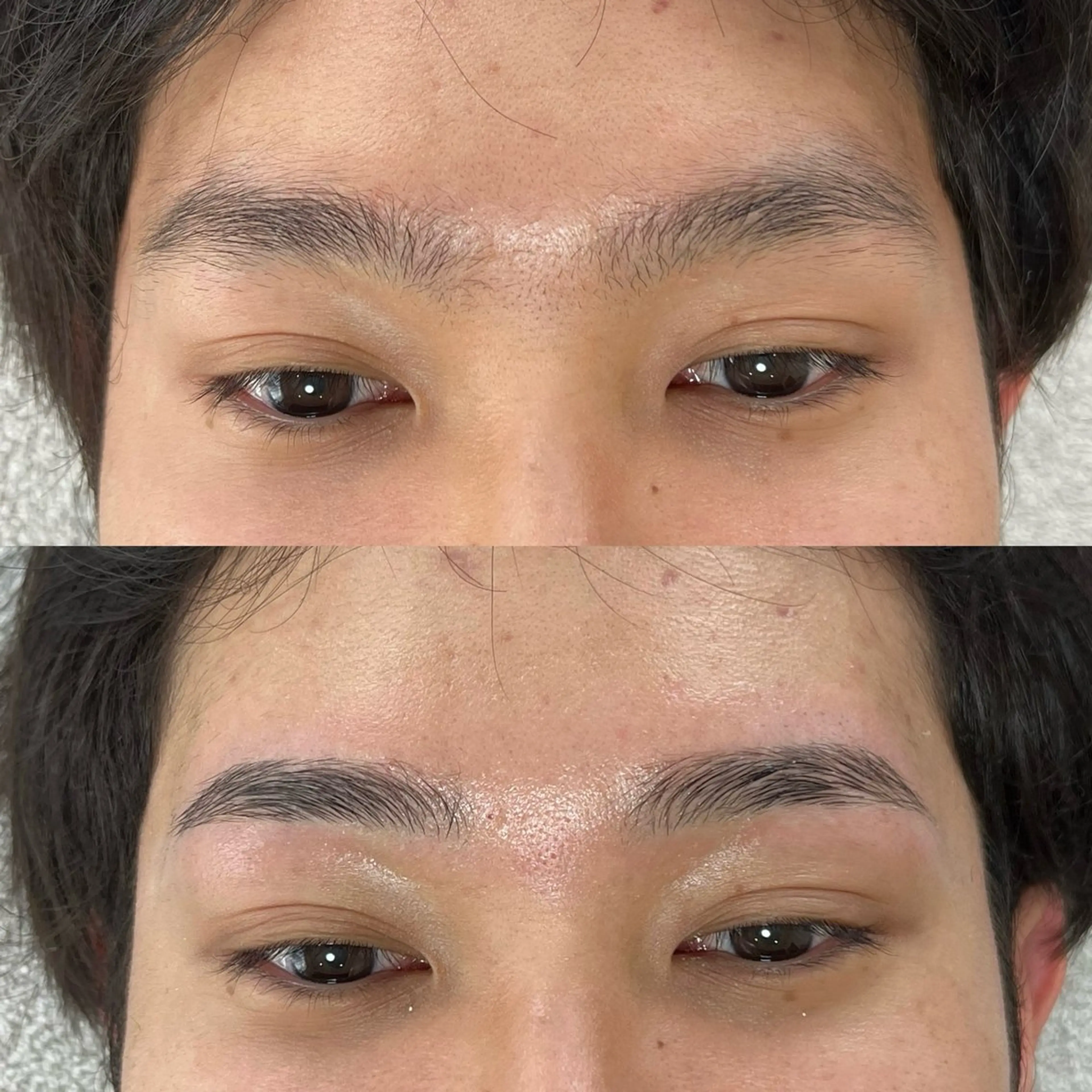 メンズハリウッドブロウリフト(眉癖改善+美眉ワックス)の写真