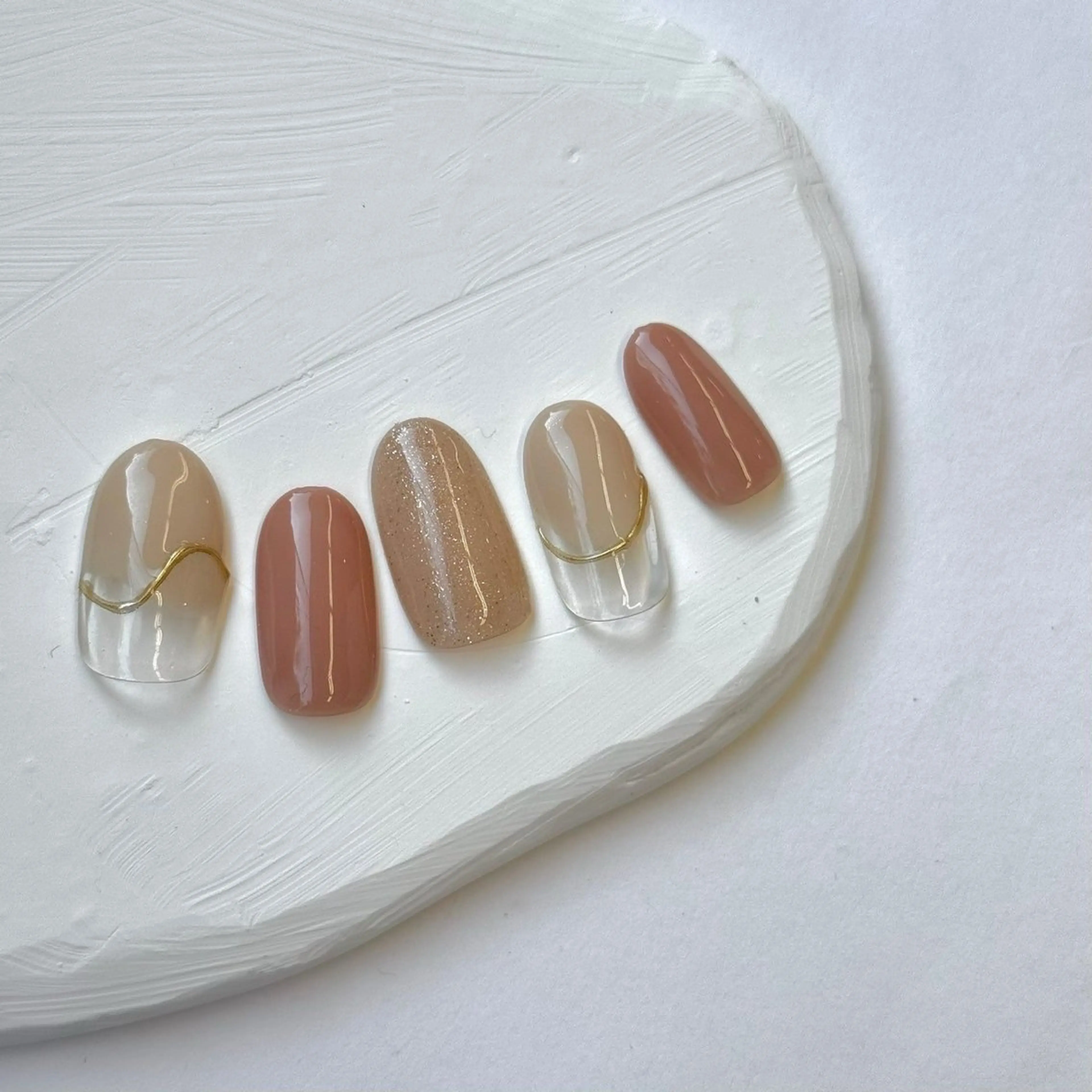 ネイル ⭐︎休業中の練習⭐︎ JNA認定講師髙橋のネイルデザイン