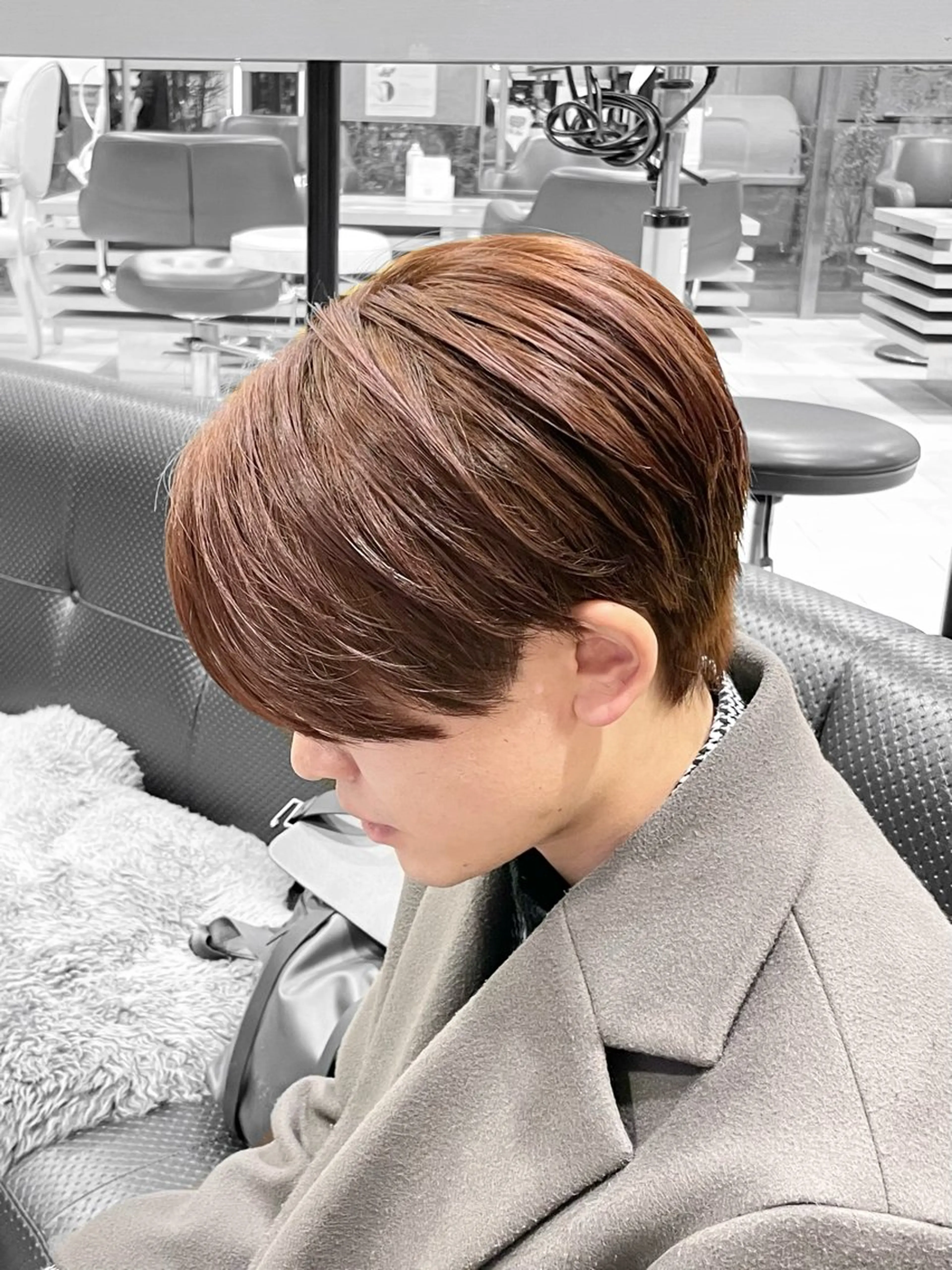 メンズ ウルフ/センタ- パート【ナナミ】のヘアスタイル