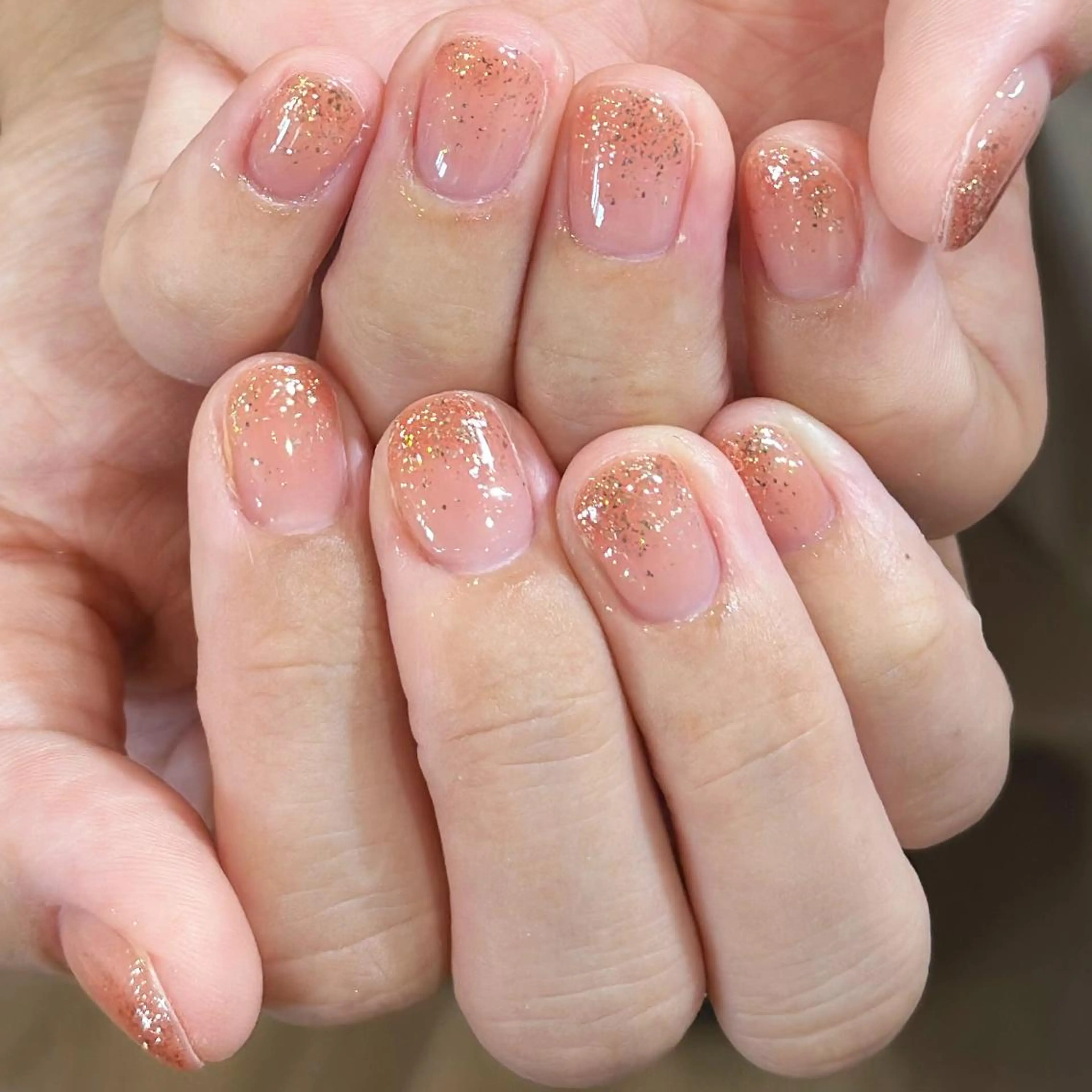 ネイル グラデーション ラメ(グリッター) ラメグラデーション ハンドネイル Diamond NAIL✨のネイルデザイン