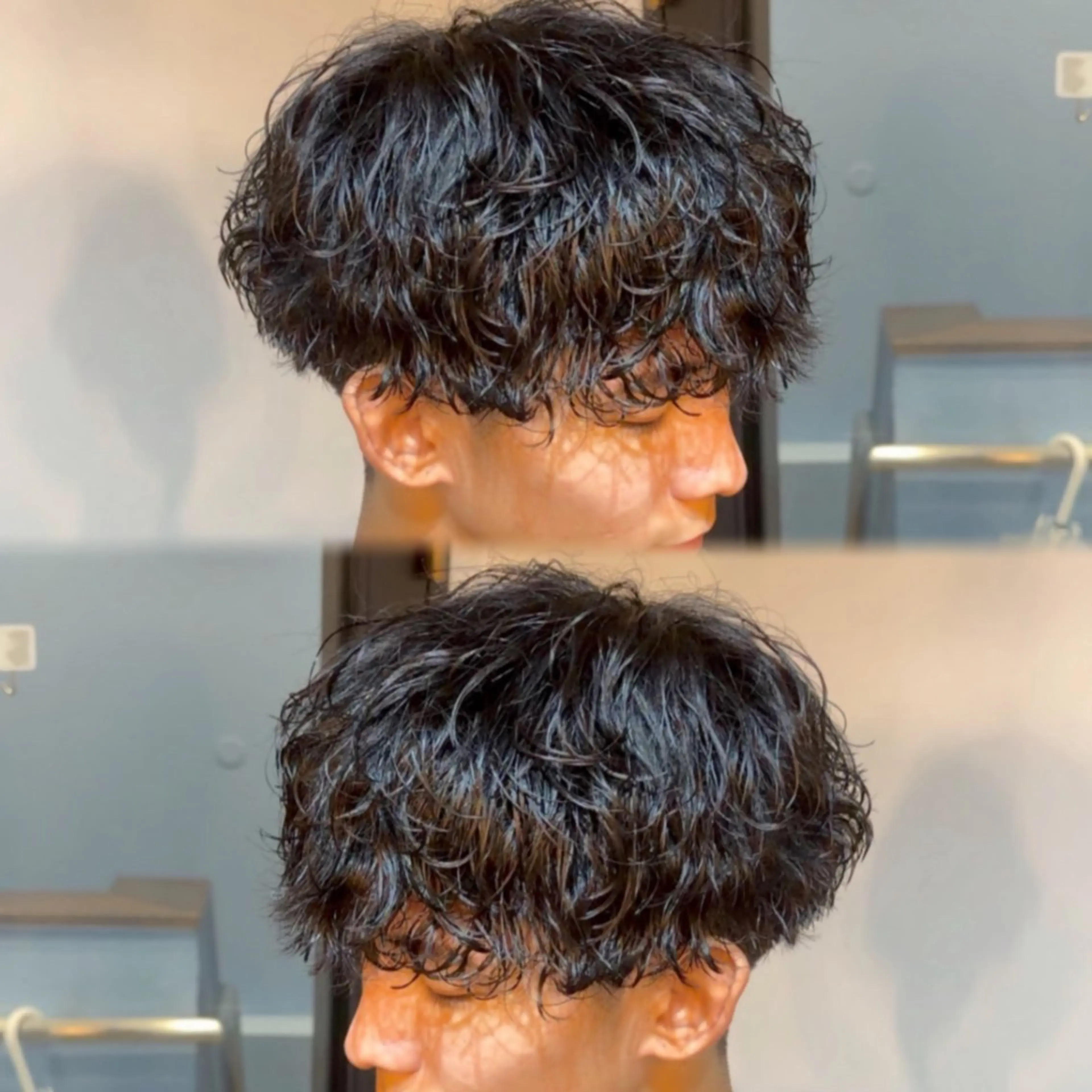 パーマ メンズ マッシュ メンズパーマ カット パーマ メンズ特化/ショート /ツイスパ/結希のヘアスタイル