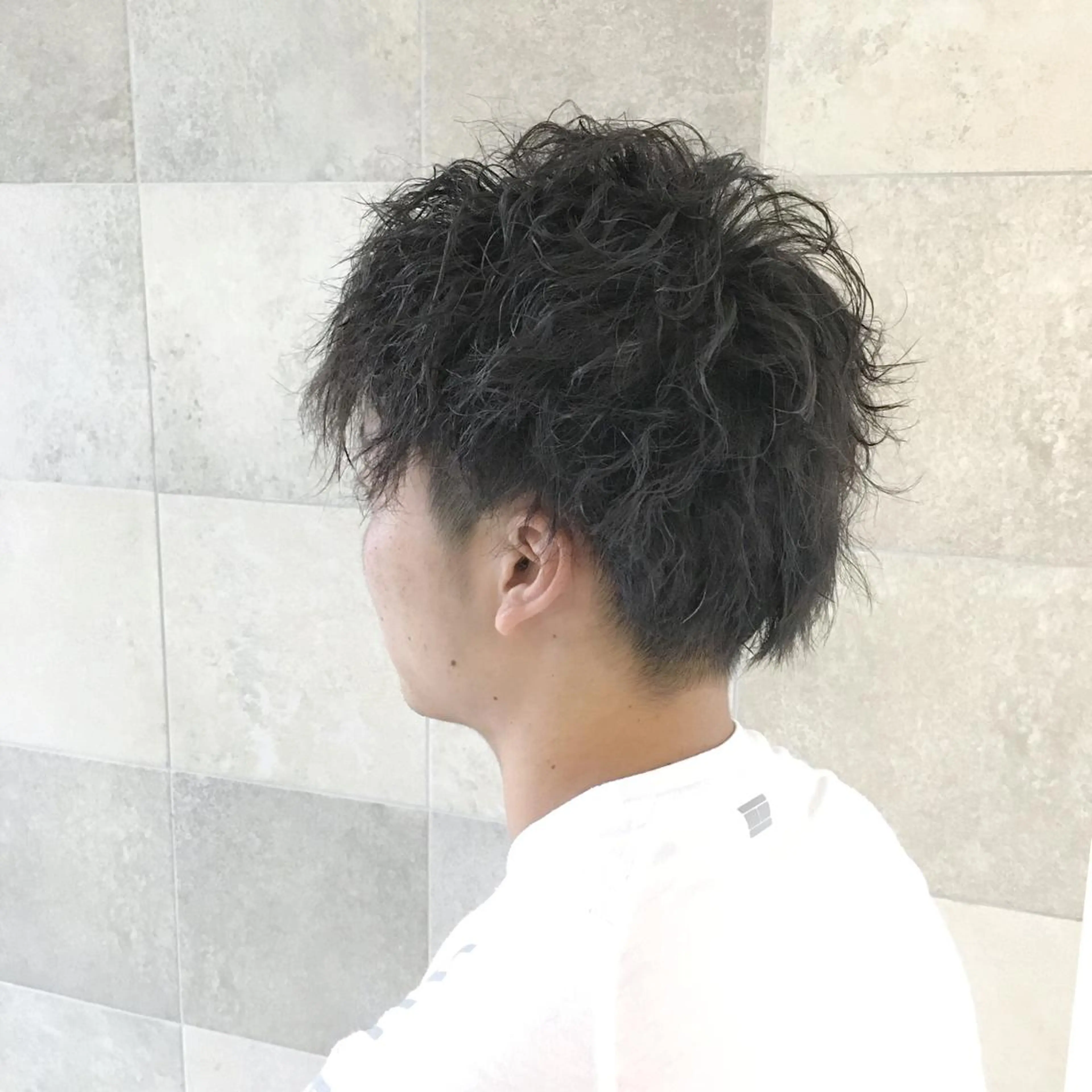 パーマ メンズ カット パーマ カット／メンズカット 藤田麻衣のヘアスタイル