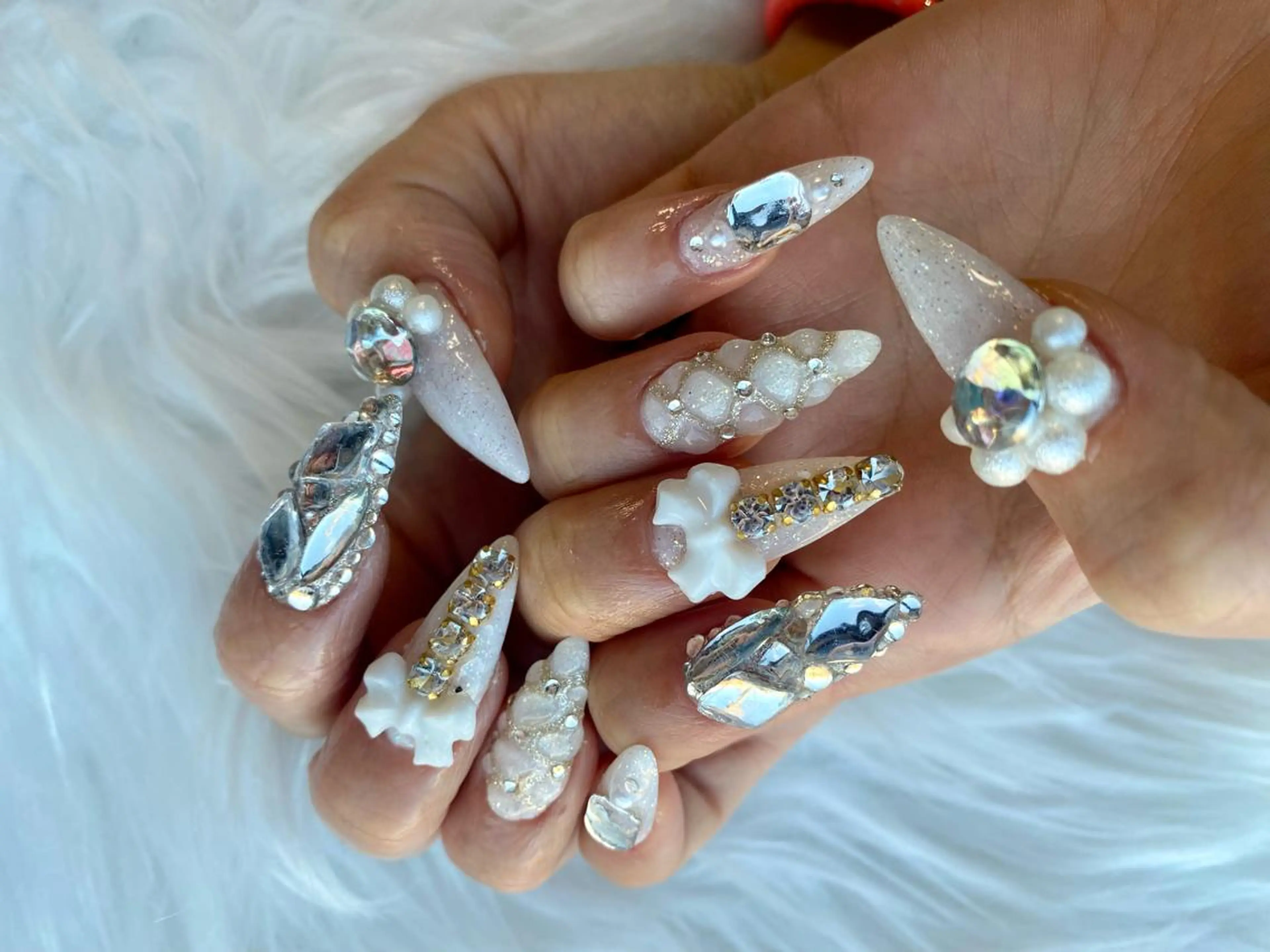 ネイル 長さ出し ネイルチップ Bonny Nailのネイルデザイン