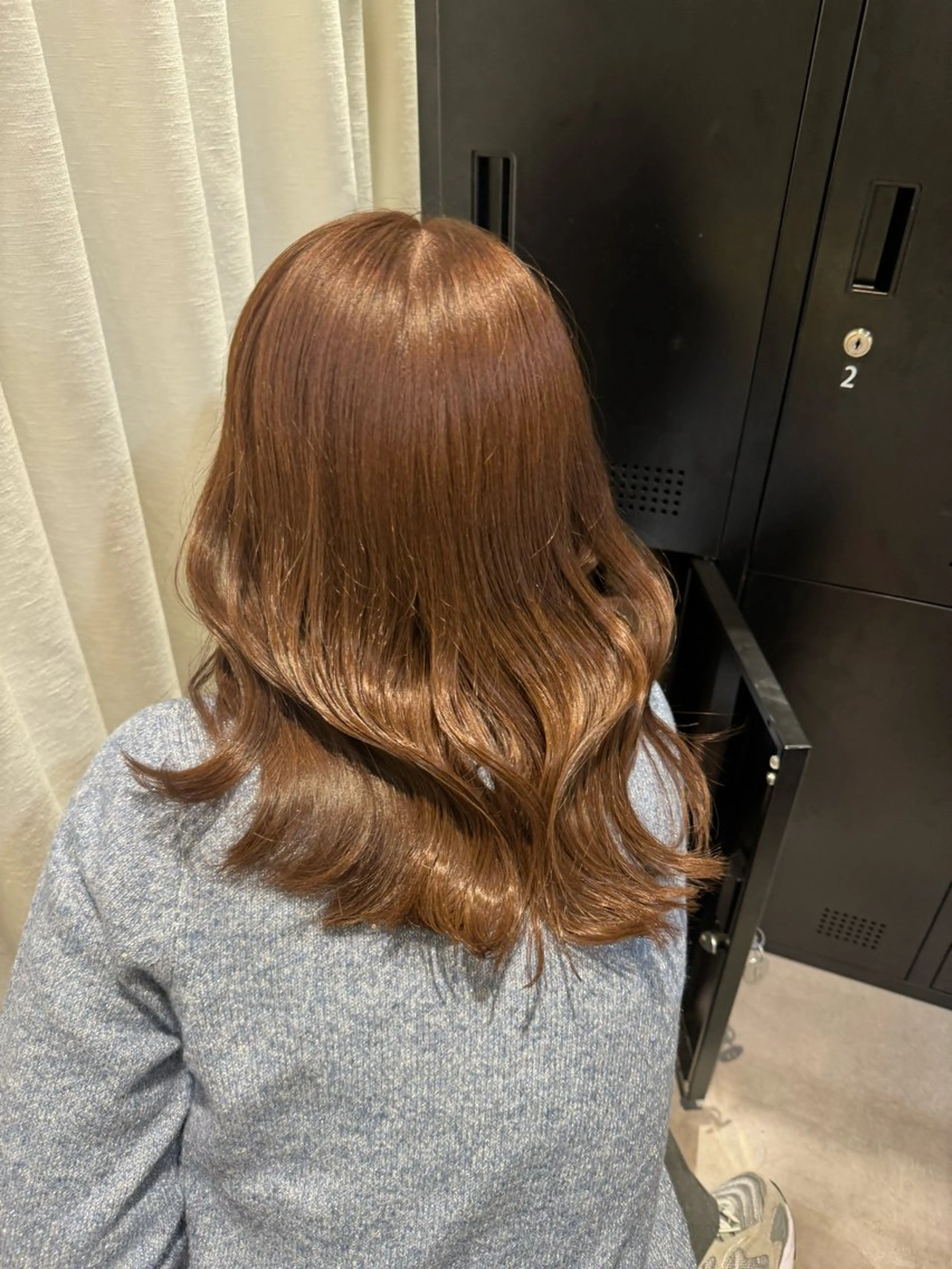 ロング カラー ベージュカラー roka所属・ayaka♡ 柔らかカラーのヘアスタイル