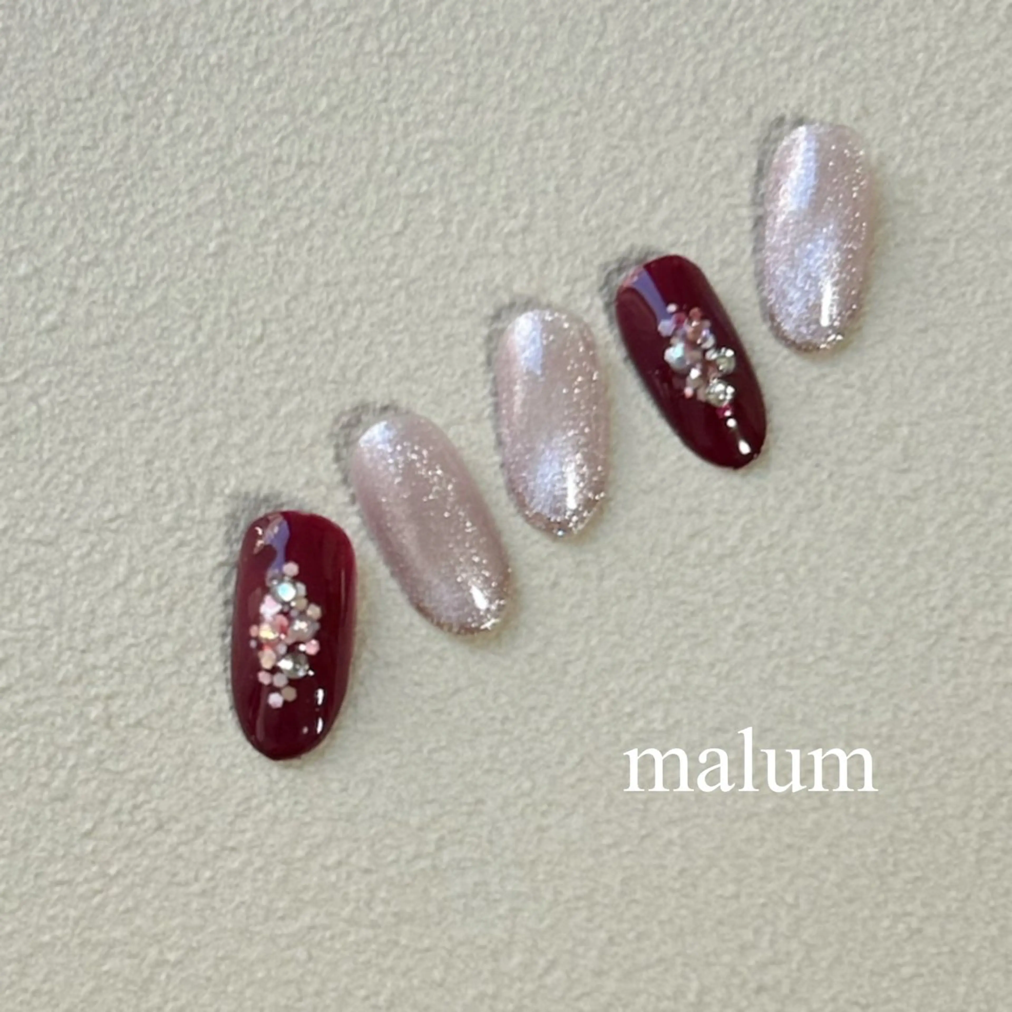 ネイル ハンドネイル malum nailのネイルデザイン